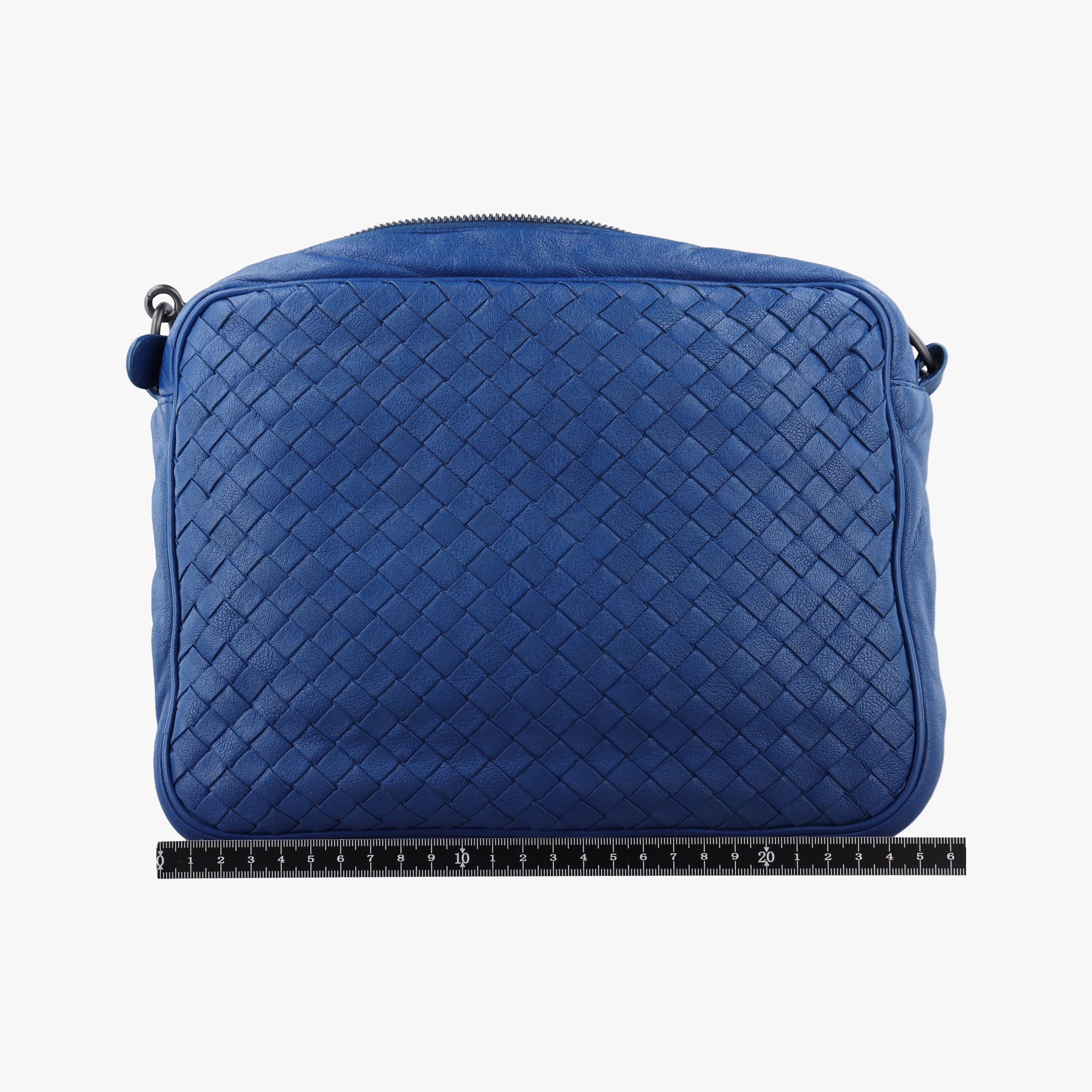 Intrecciato Blue lambskin B03454032Lイントレチャート ブルー ラムスキン B03454032L