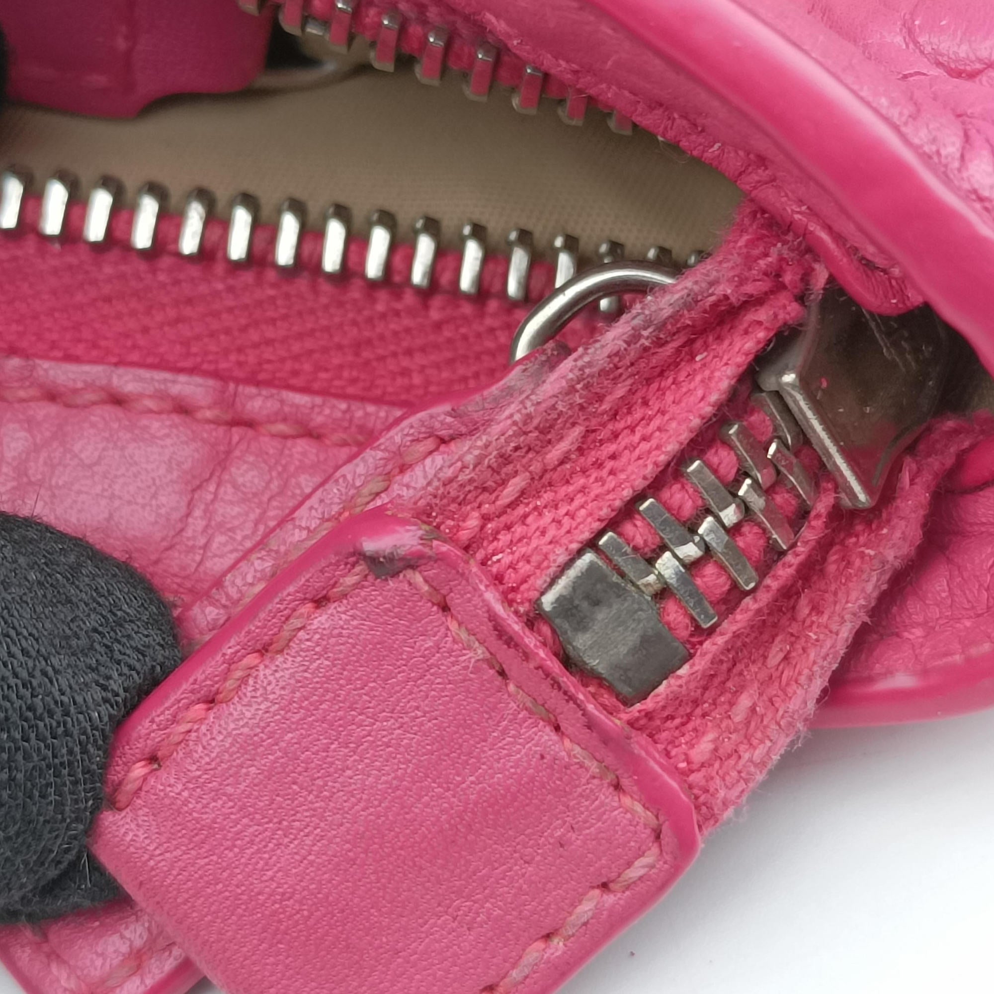 Street Chic Trotter Beige × Rose Red Canvas×Leather CM0095ストリートシックトロッター ベージュ × ローズレッド キャンバス×レザー CM0095