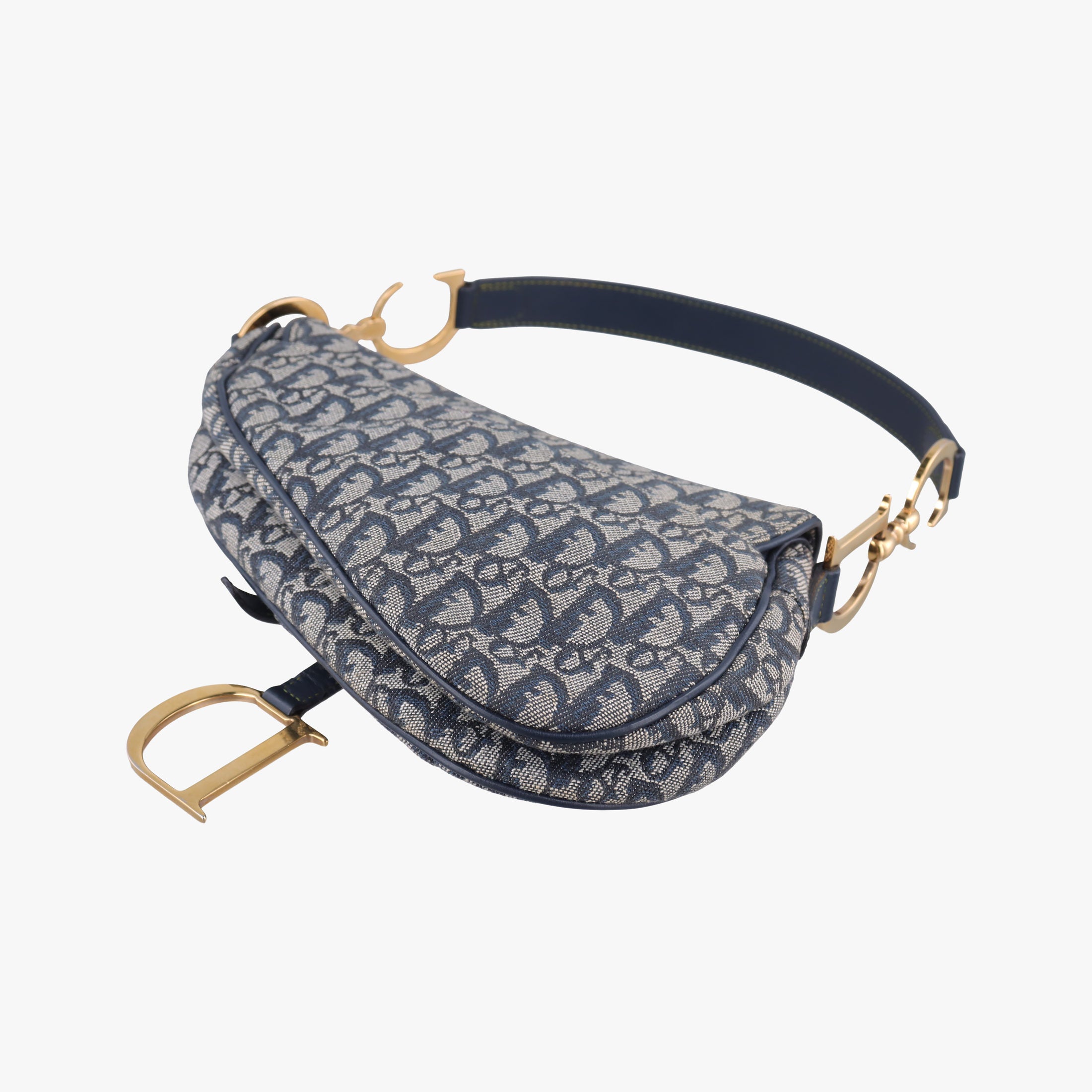Saddle Navy×Gray Jacquard RU 0051サドル ネイビー×グレー ジャガード RU 0051