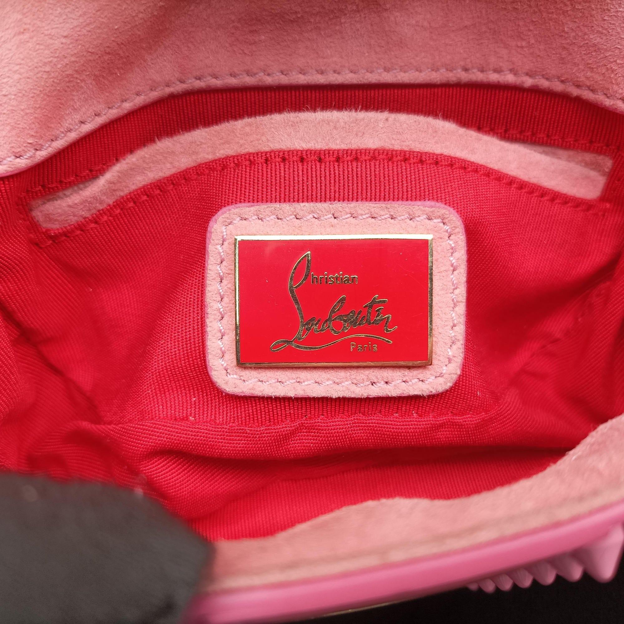 Sweet Charity Scarabe Spike Pink Leather スイート チャリティー スカラベ スパイク ピンク レザー
