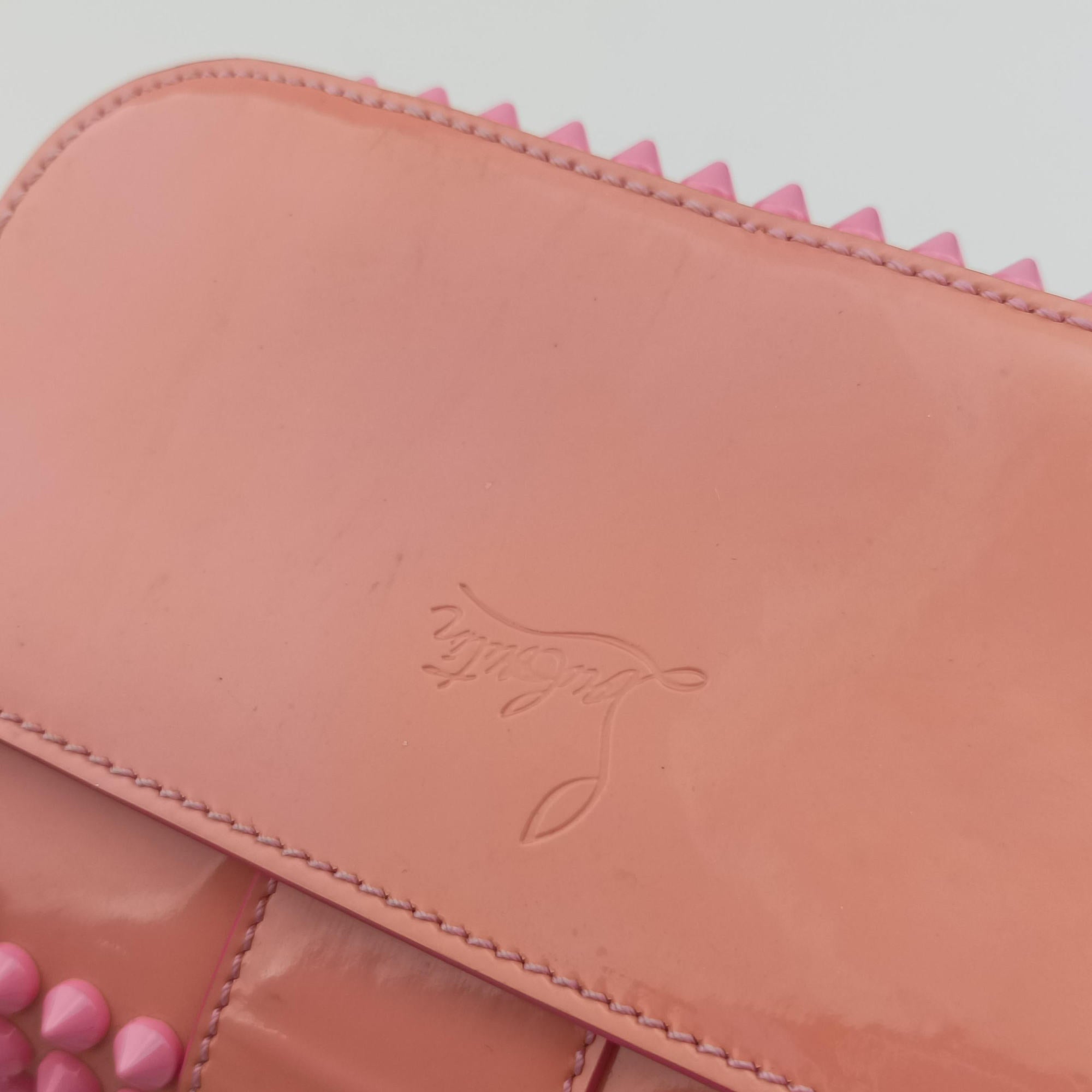 Sweet Charity Scarabe Spike Pink Leather スイート チャリティー スカラベ スパイク ピンク レザー