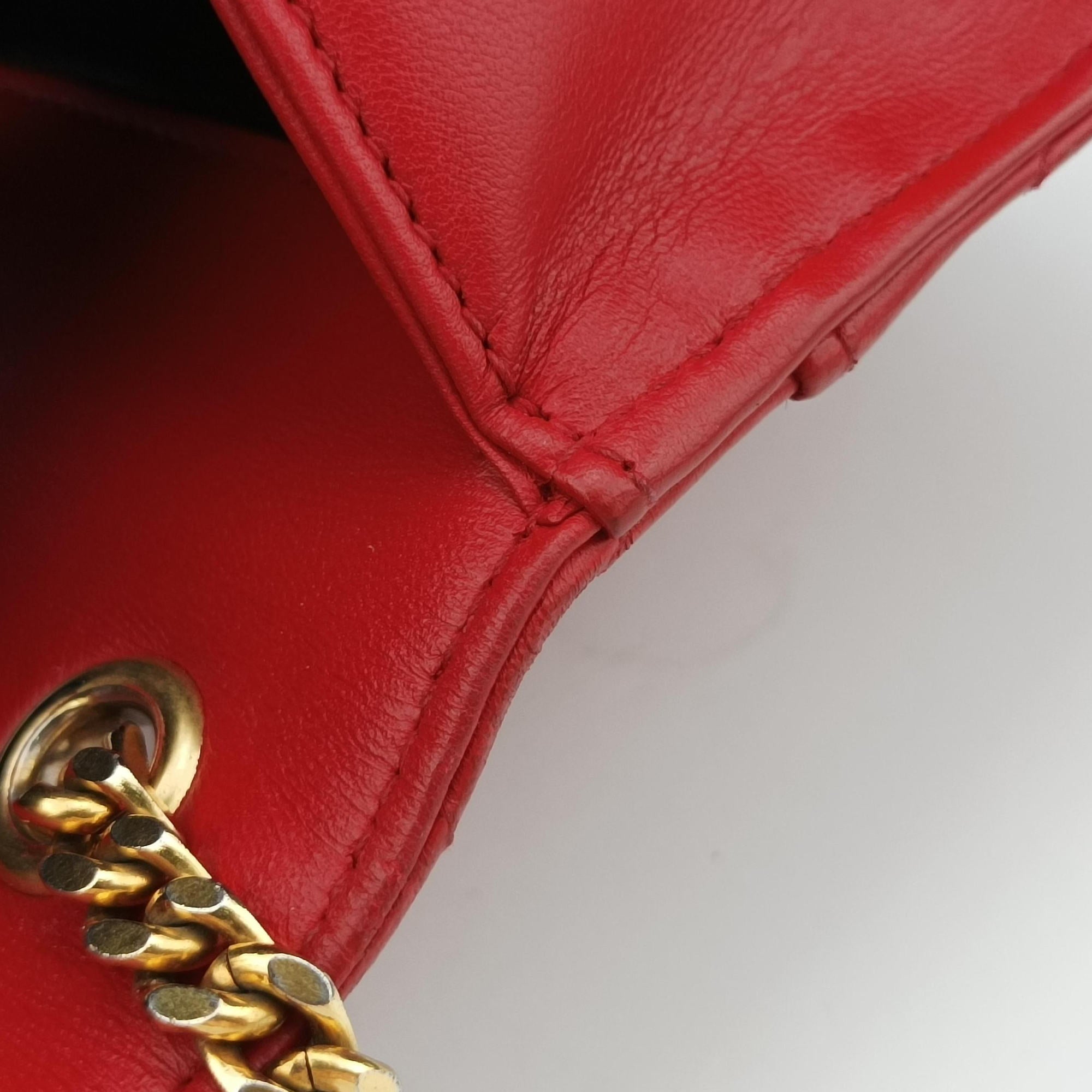 Monogram Envelope Red Leather 381668 VLR381668.0115モノグラム エンヴェロップ レッド レザー 381668 VLR381668.0115