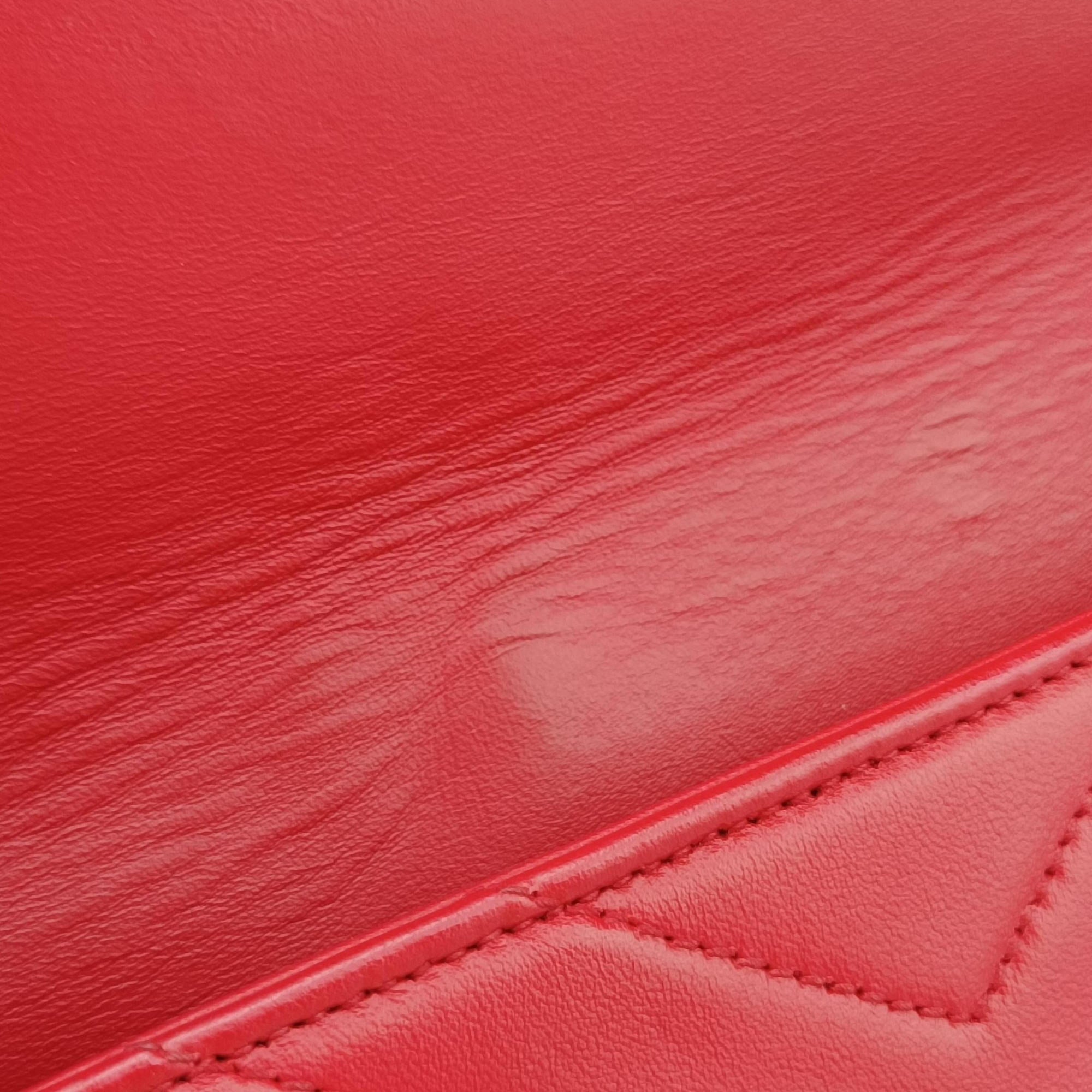 Monogram Envelope Red Leather 381668 VLR381668.0115モノグラム エンヴェロップ レッド レザー 381668 VLR381668.0115