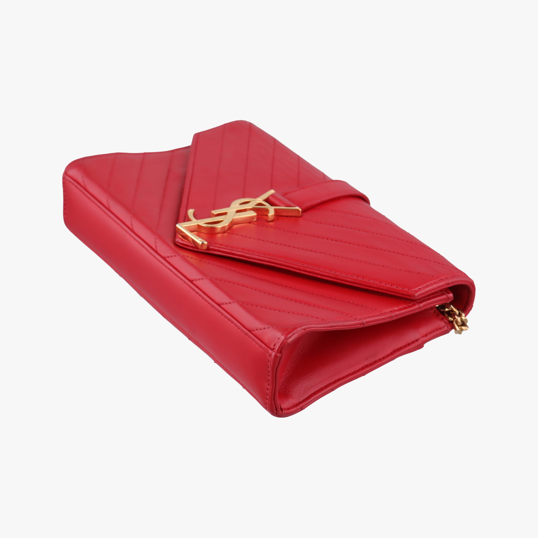 Monogram Envelope Red Leather 381668 VLR381668.0115モノグラム エンヴェロップ レッド レザー 381668 VLR381668.0115