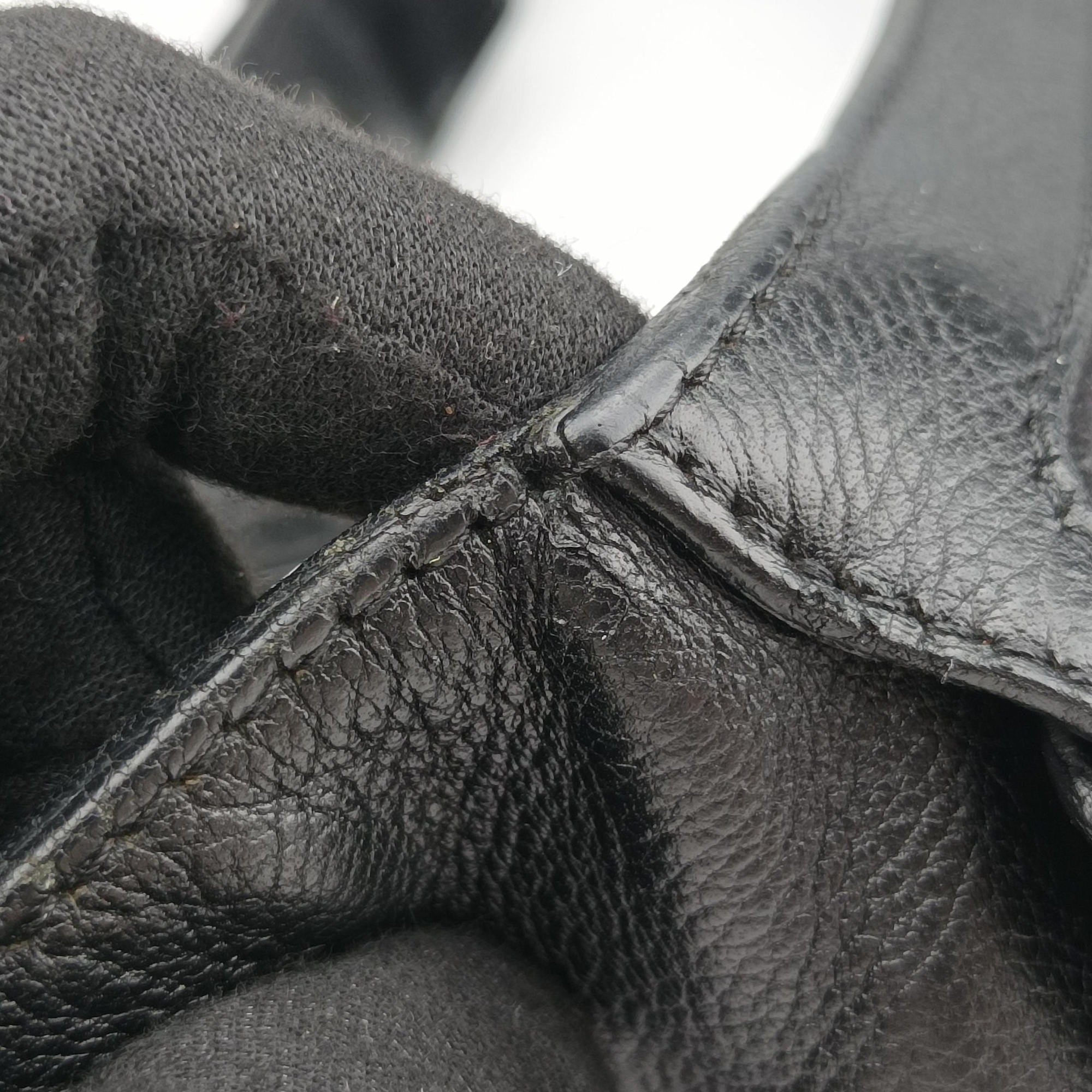 Chiquita 90 Black Evergrain Leather チキータ90 ブラック エヴァーグレイン