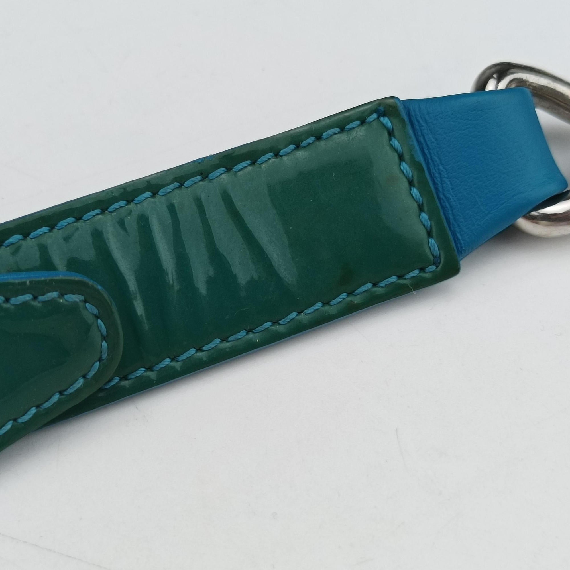 BOY CHANEL Green Patent Leather A92692 20474314ボーイシャネル グリーン パテント A92692 20474314