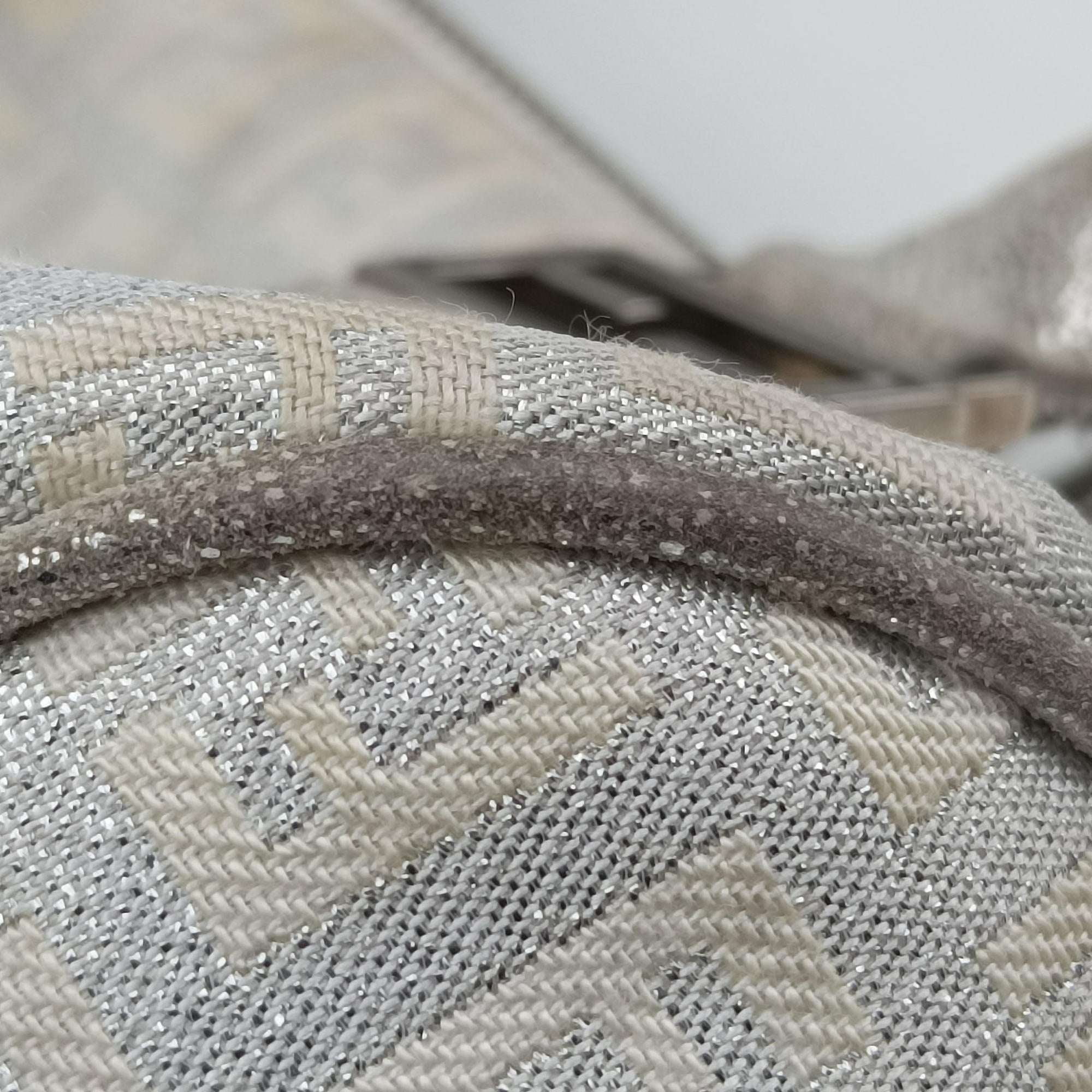 Zucchino Glitter Logo Silver canvas 8BL068 Lot number unknownスパンコールイエローグラデーション シルバー キャンバス 8BL068 製番不明