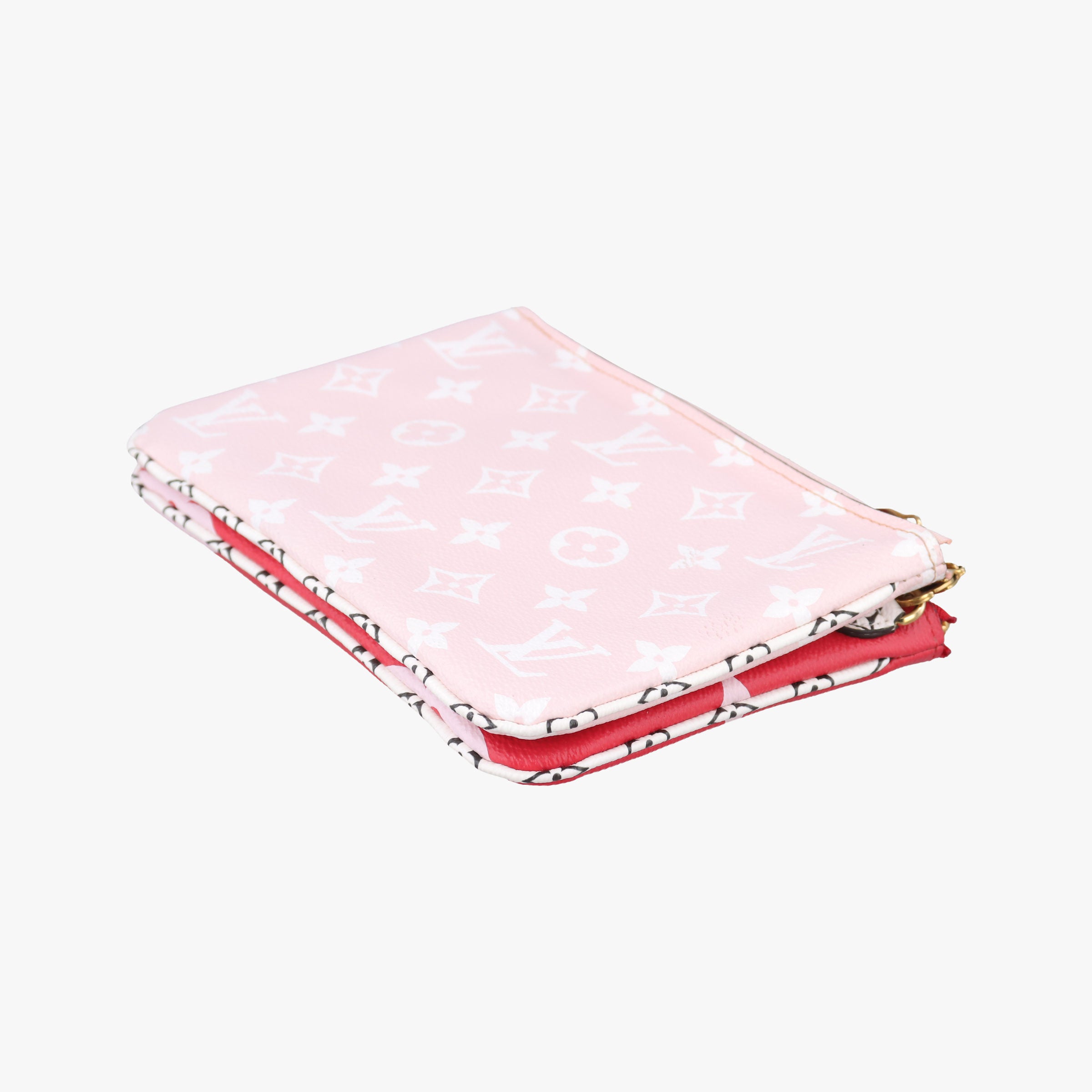 Pochette Double Zip ROUGE Monogram Giant M67561 GI1109ポシェットドゥーブルジップ ルージュ モノグラム ジャイアント M67561 GI1109