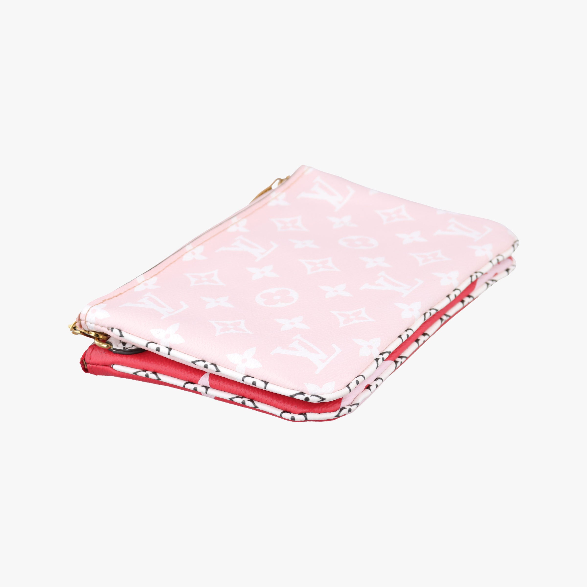 Pochette Double Zip ROUGE Monogram Giant M67561 GI1109ポシェットドゥーブルジップ ルージュ モノグラム ジャイアント M67561 GI1109