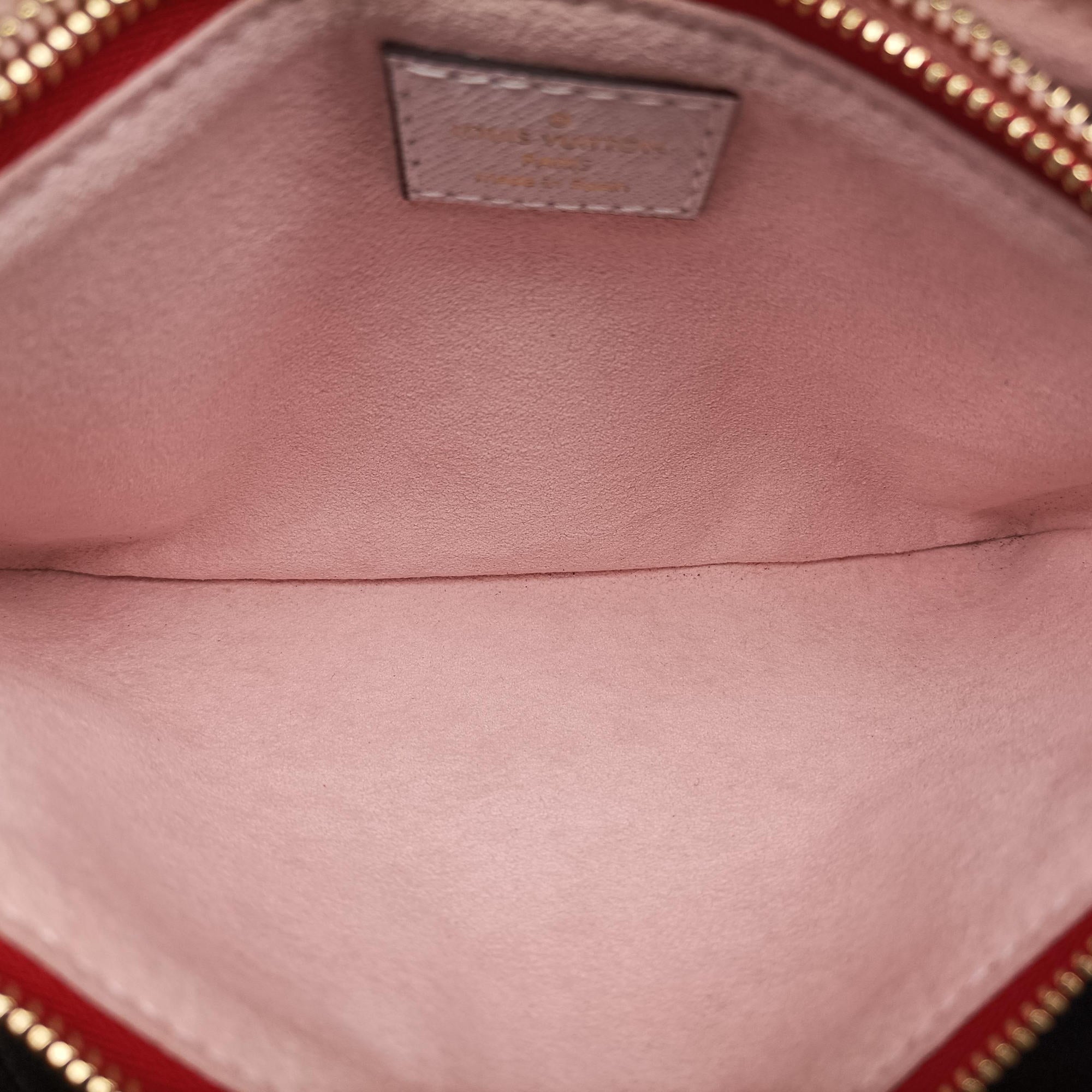 Pochette Double Zip ROUGE Monogram Giant M67561 GI1109ポシェットドゥーブルジップ ルージュ モノグラム ジャイアント M67561 GI1109