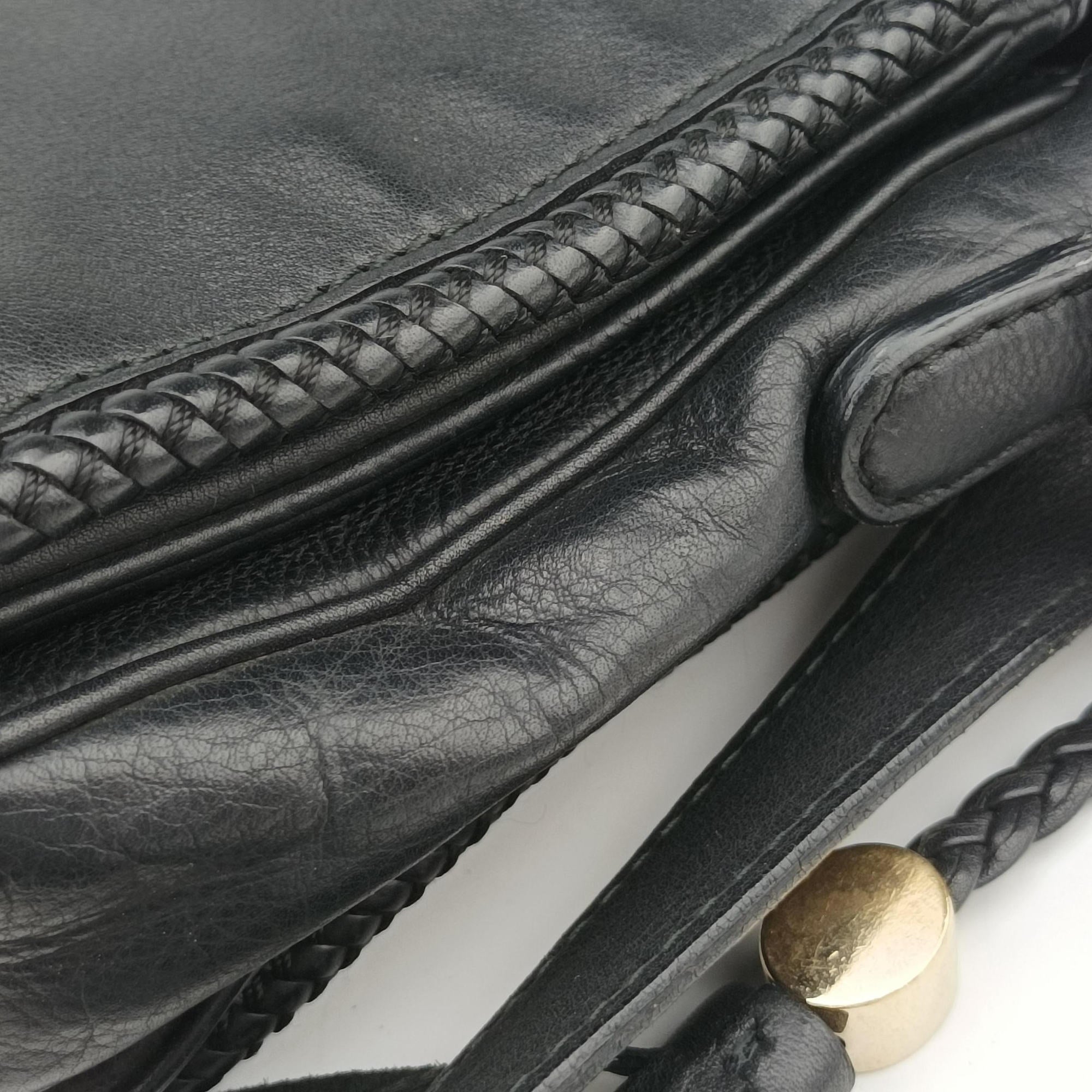 Marrakech Messenger Black Leather 357024 B9507372マラケシュ メッセンジャー ブラック レザー 357024 B9507372