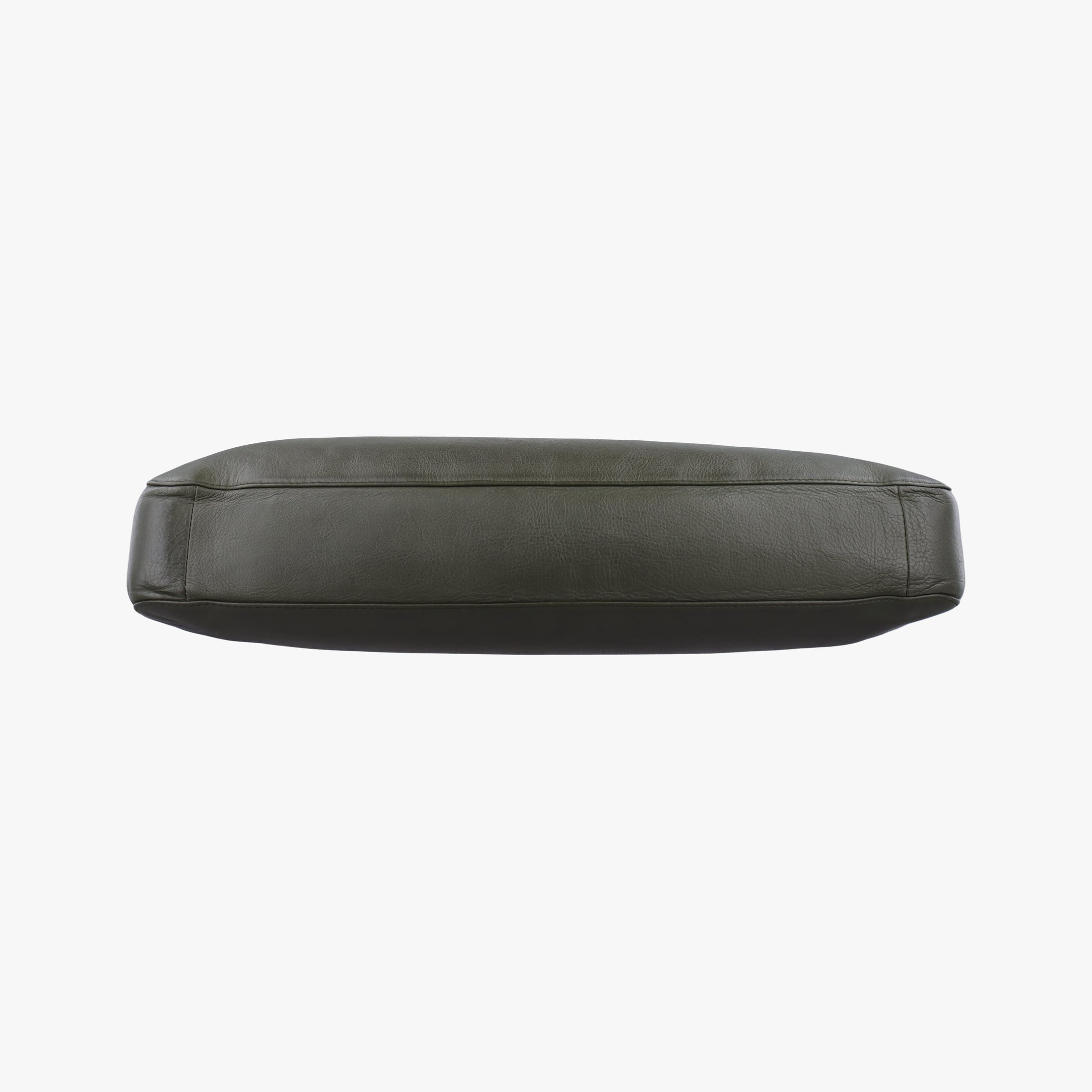 Intrecciato Green Leather B04809852Eイントレチャート グリーン レザー B04809852E