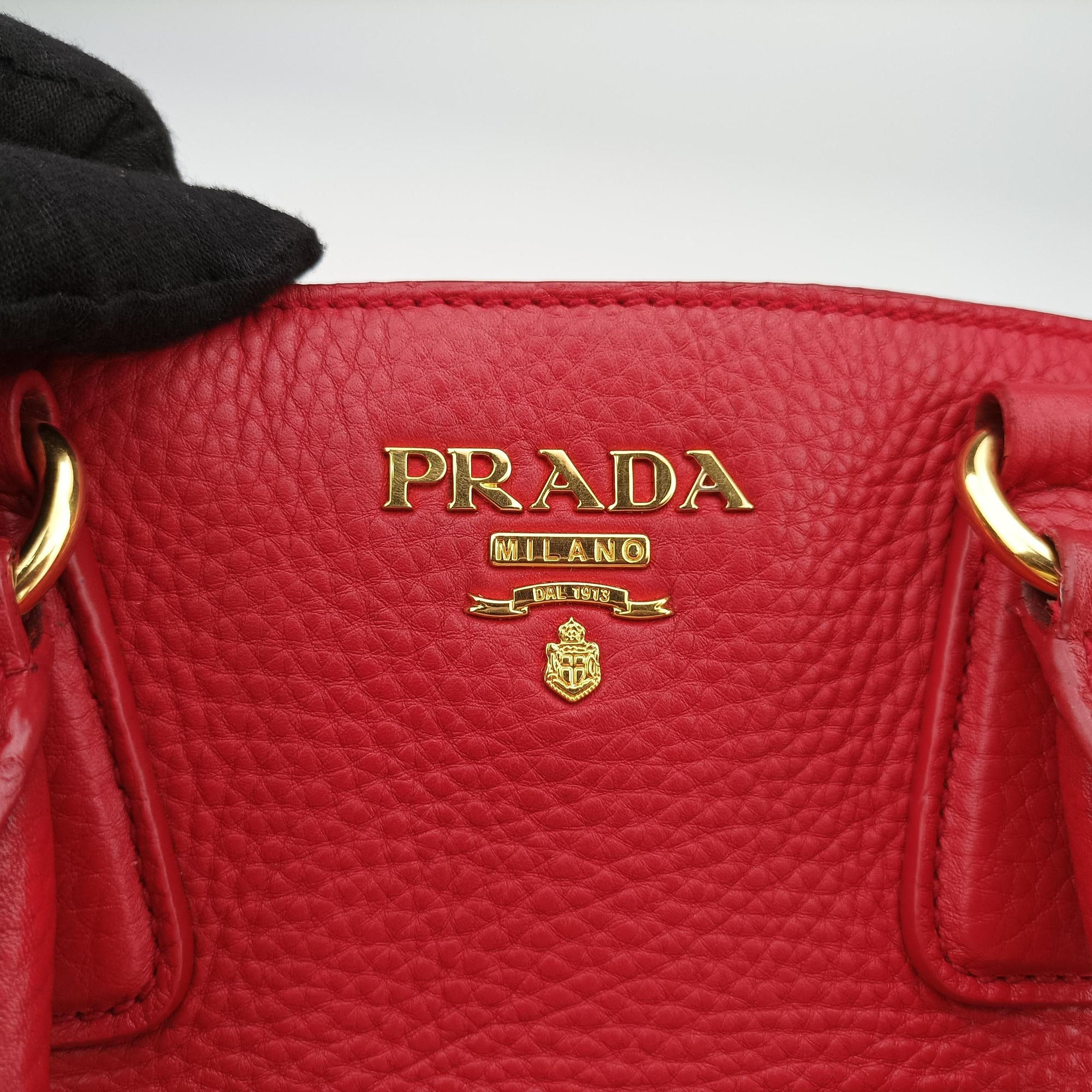 Vitello Daino Top Handle Red Leather BN2420 31/N 165ヴィッテロ ダイノ トップハンドル レッド レザー BN2420 31/N 165