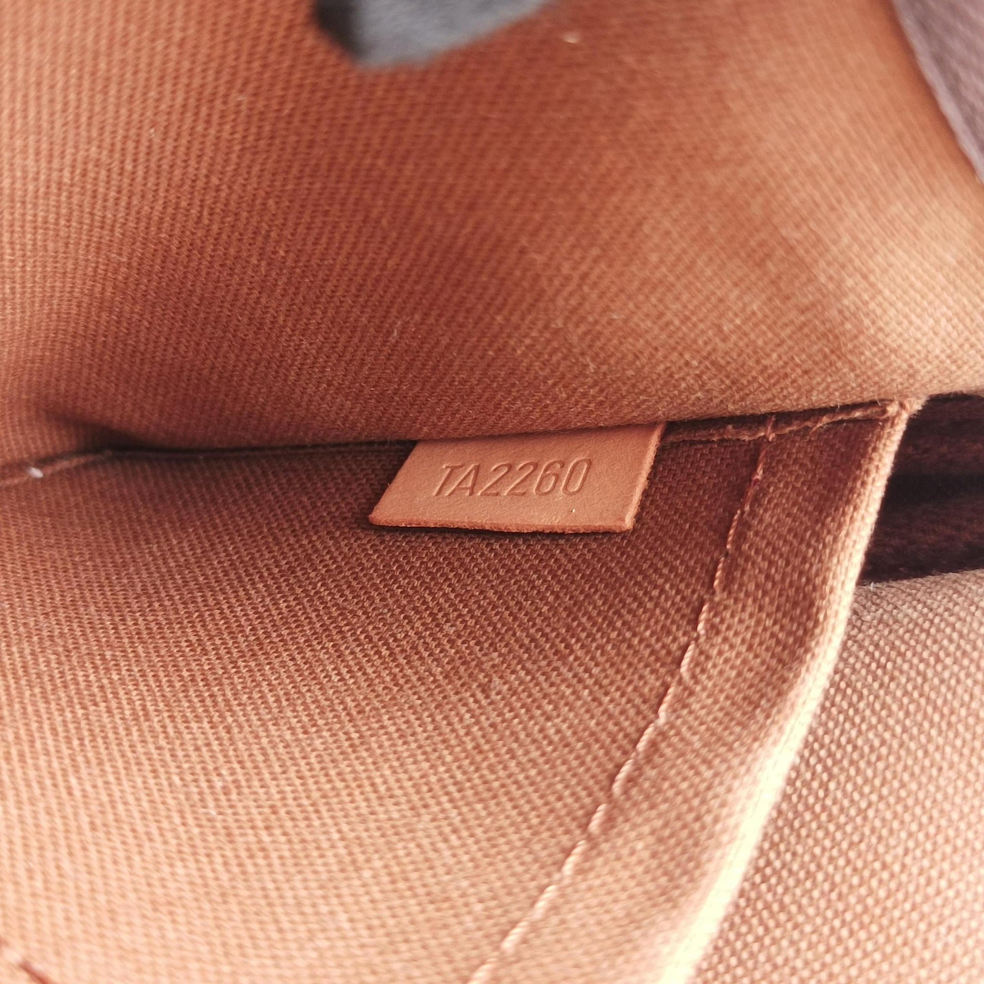 MULTI POCHETTE ACCESSOIRES MARRON×ROSE CLAIRE Monogram Canvas M44840 TA2260ミュルティポシェットアクセソワール マロン×ローズ クレール モノグラムキャンバス M44840 TA2260