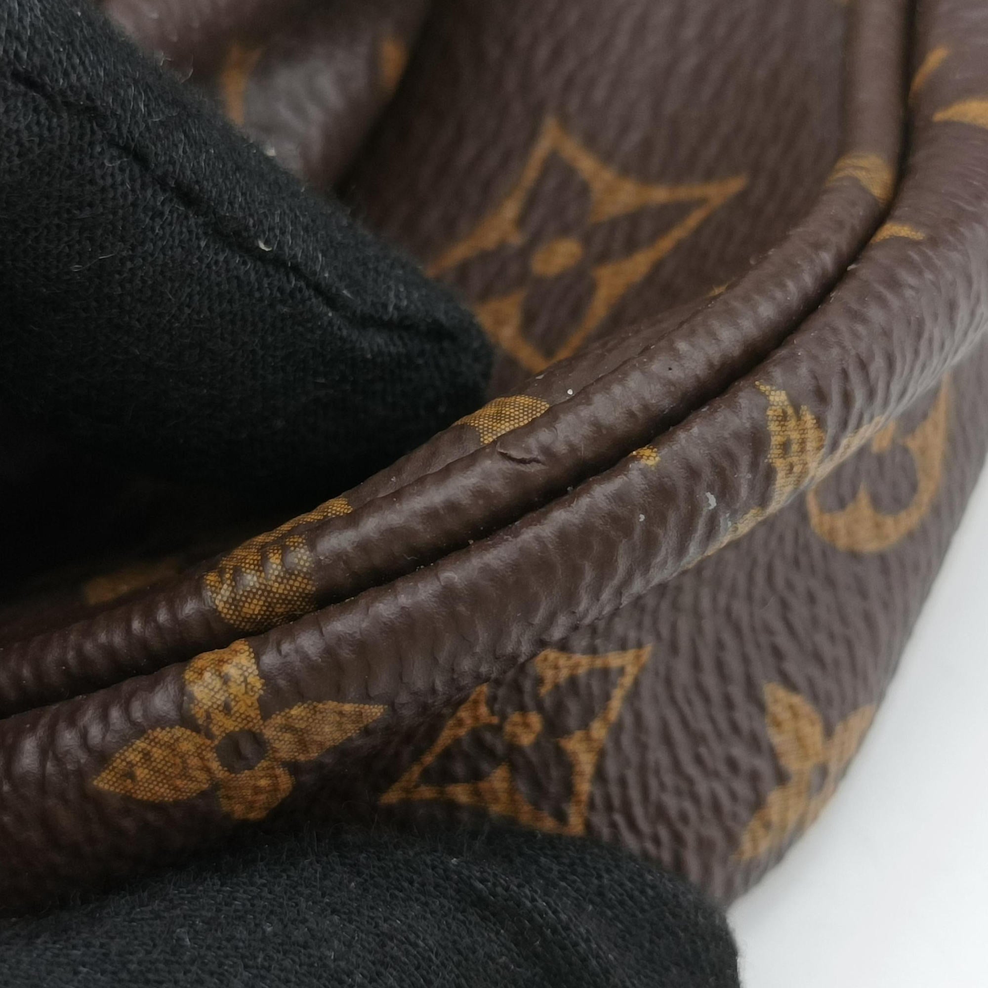 MULTI POCHETTE ACCESSOIRES MARRON×ROSE CLAIRE Monogram Canvas M44840 TA2260ミュルティポシェットアクセソワール マロン×ローズ クレール モノグラムキャンバス M44840 TA2260