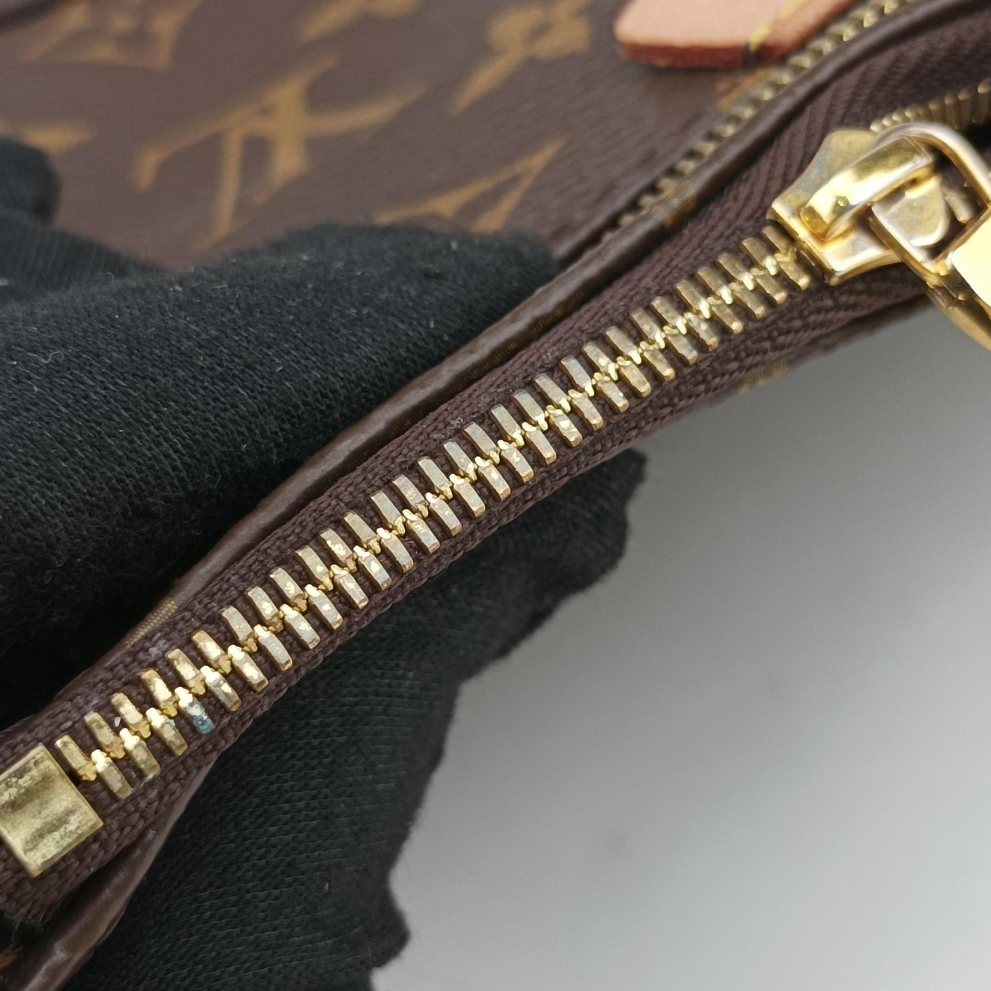 MULTI POCHETTE ACCESSOIRES MARRON×ROSE CLAIRE Monogram Canvas M44840 TA2260ミュルティポシェットアクセソワール マロン×ローズ クレール モノグラムキャンバス M44840 TA2260