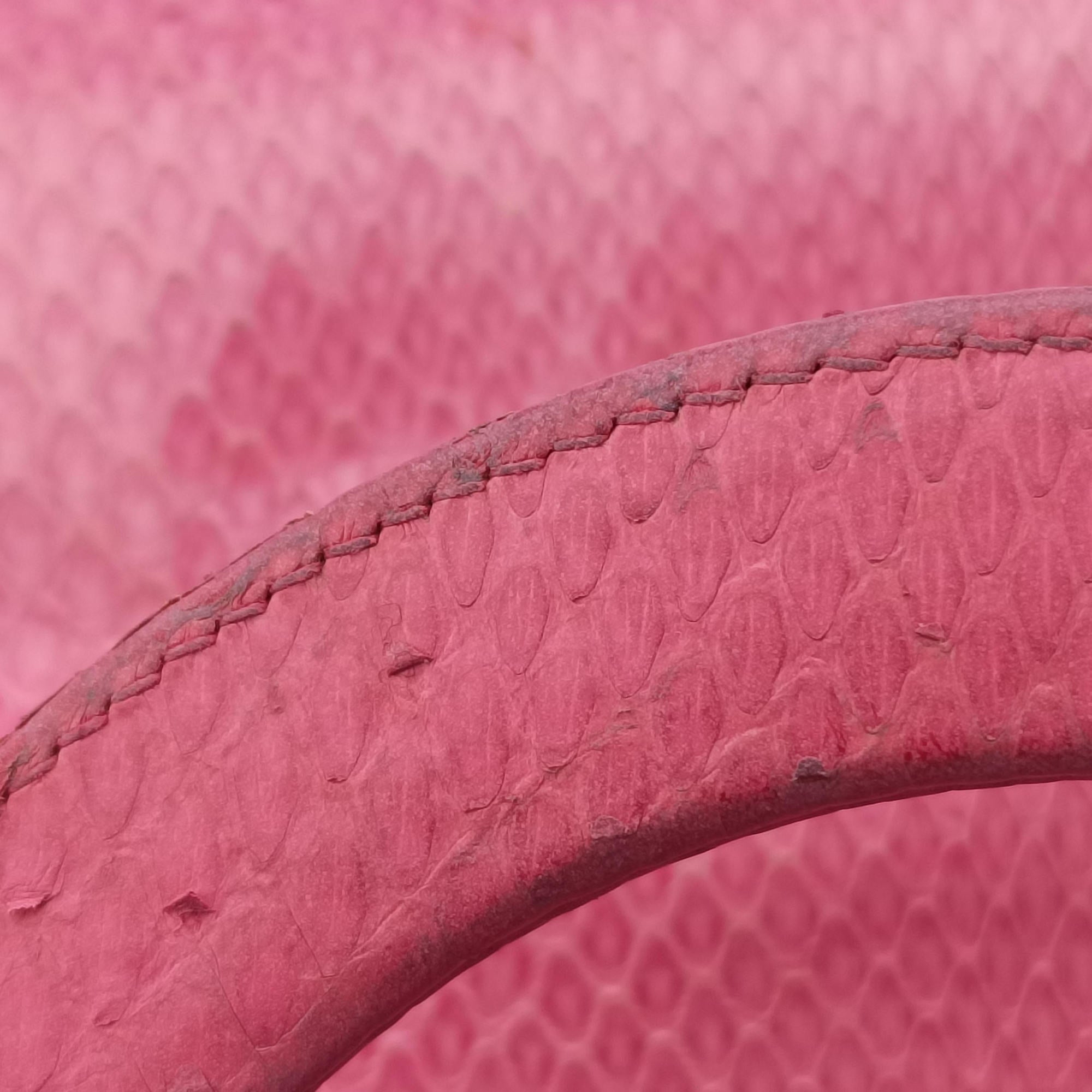 Lady Dior Pink snakeskin 14-BO-0192レディディオール ピンク ヘビ革 14-BO-0192