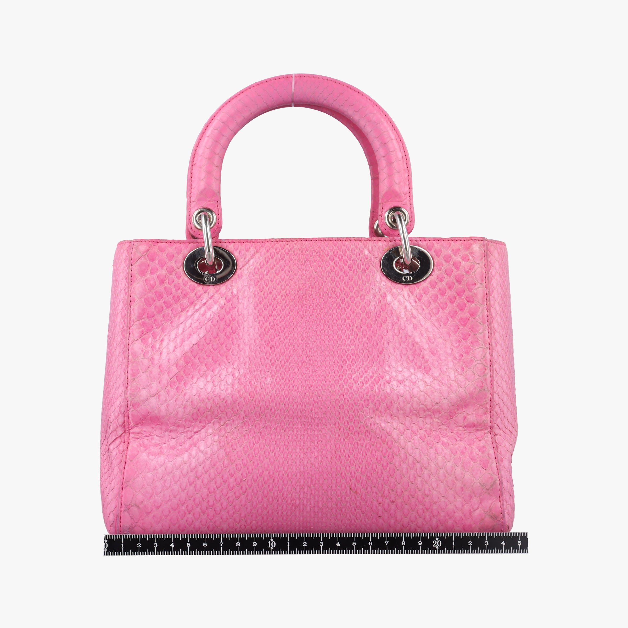 Lady Dior Pink snakeskin 14-BO-0192レディディオール ピンク ヘビ革 14-BO-0192
