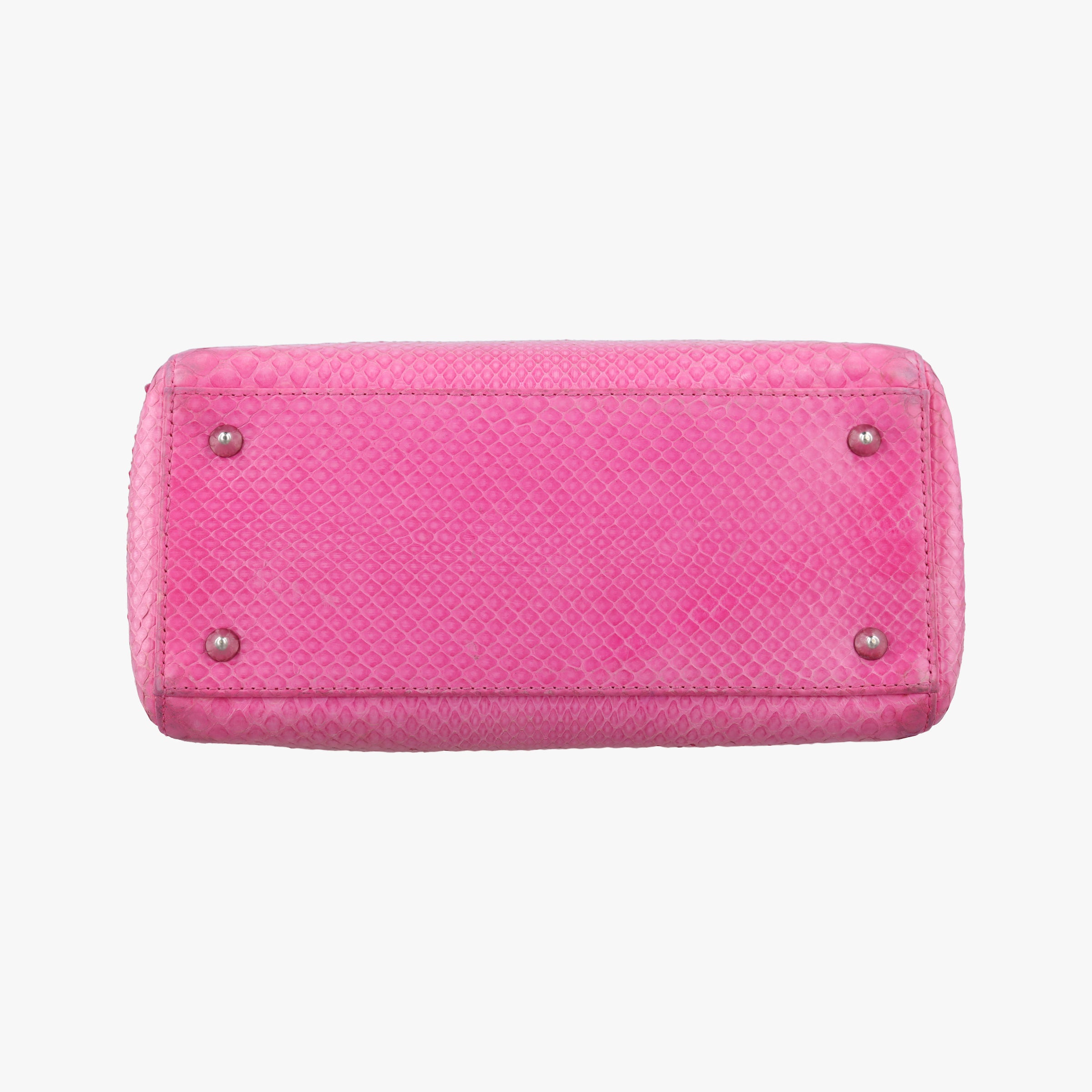 Lady Dior Pink snakeskin 14-BO-0192レディディオール ピンク ヘビ革 14-BO-0192
