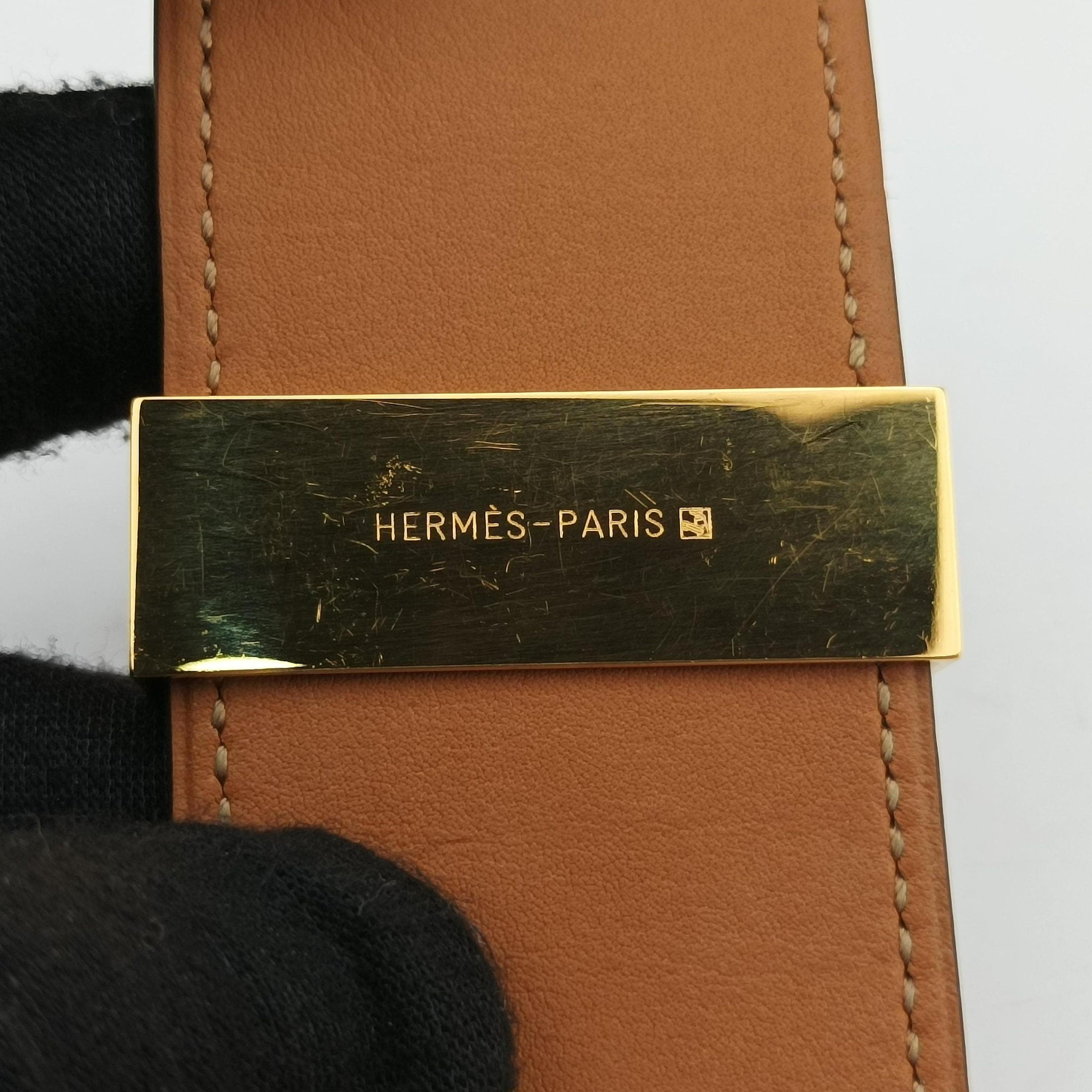 Collier de chien Green×golden Leather × GP P▢ SIコリエ ド シアン グリーン×ゴールド レザー×GP P▢ SI