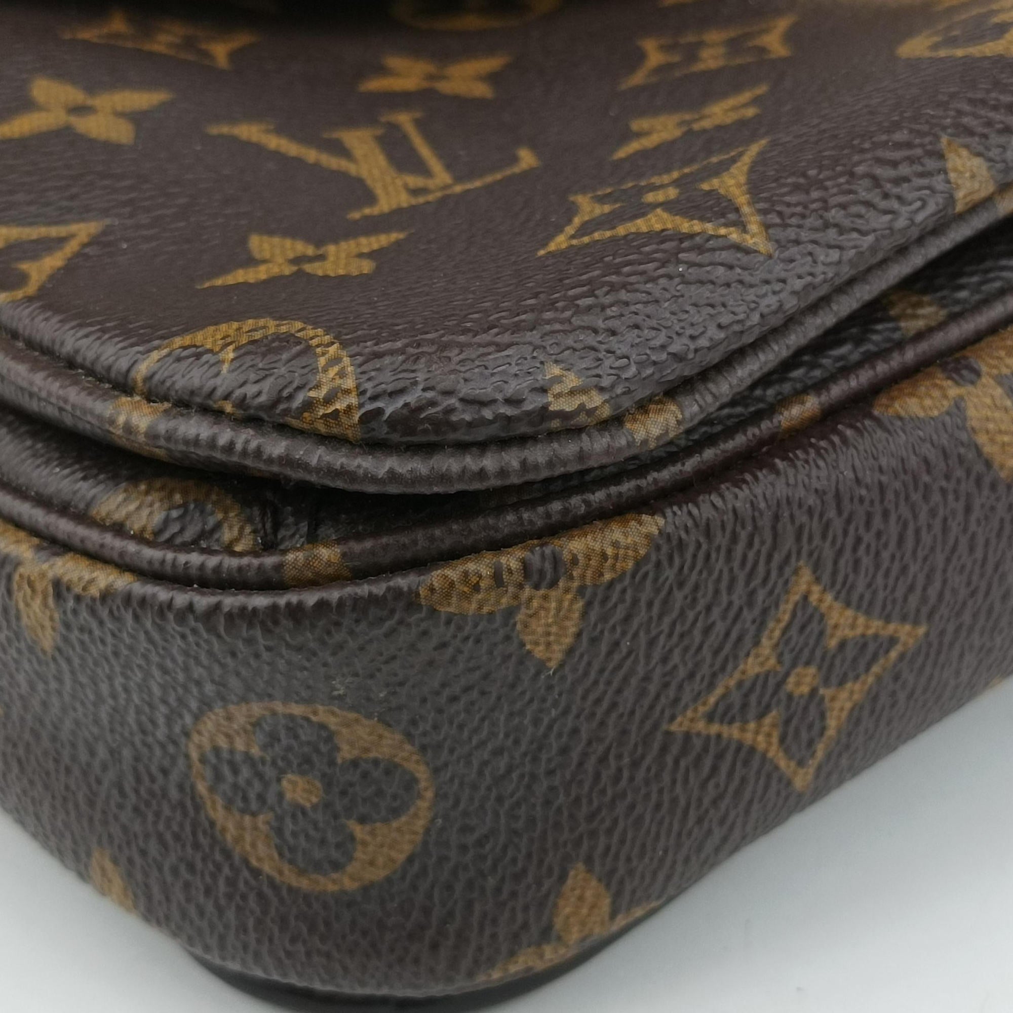 Pochette Metis MM Brown Monogram Canvas M44875 SR0127ポシェットメティスMM モノグラム/ブラウン モノグラムキャンバス M44875 SR0127