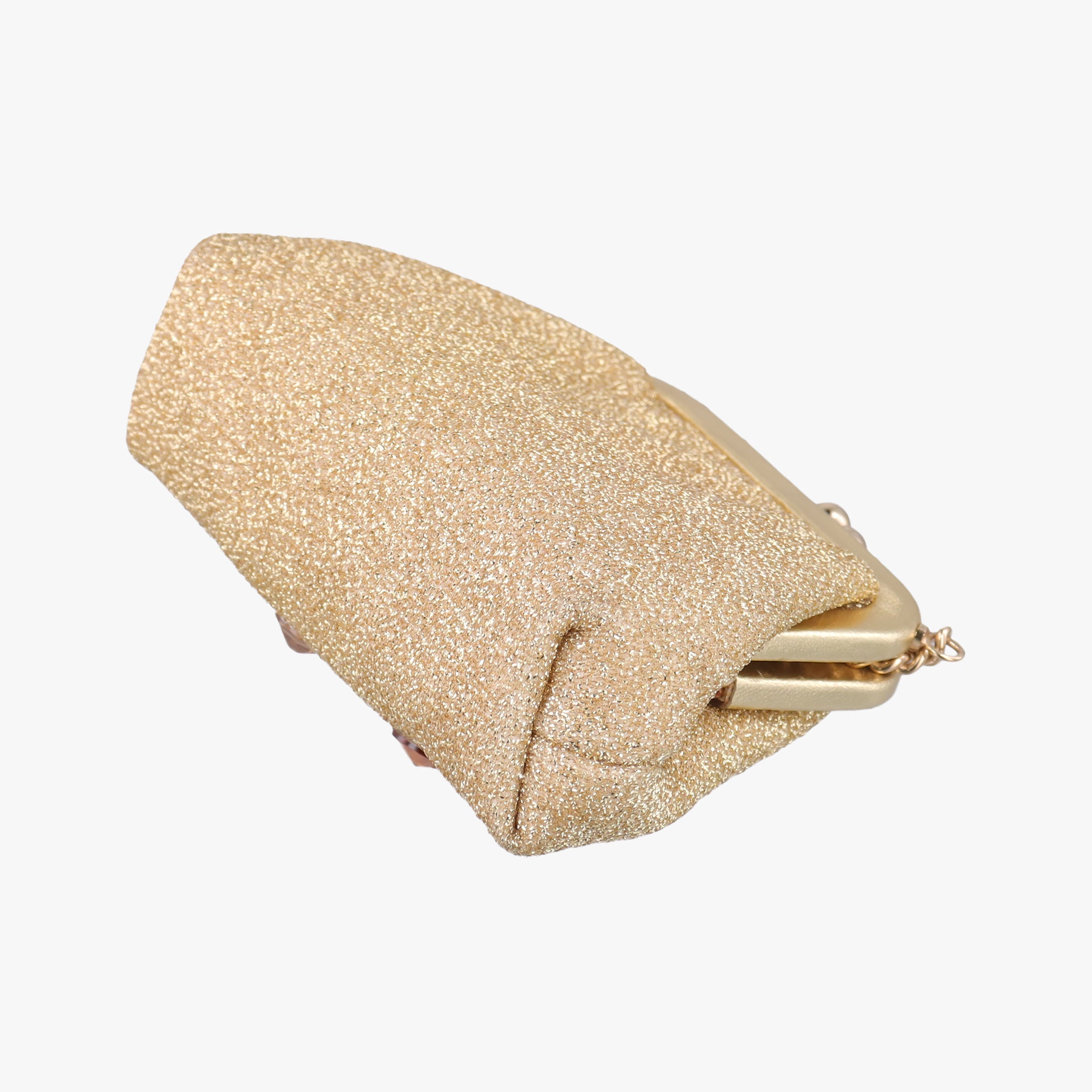 Vanda Golden Glitter fabric ヴァンダ ゴールド グリッター