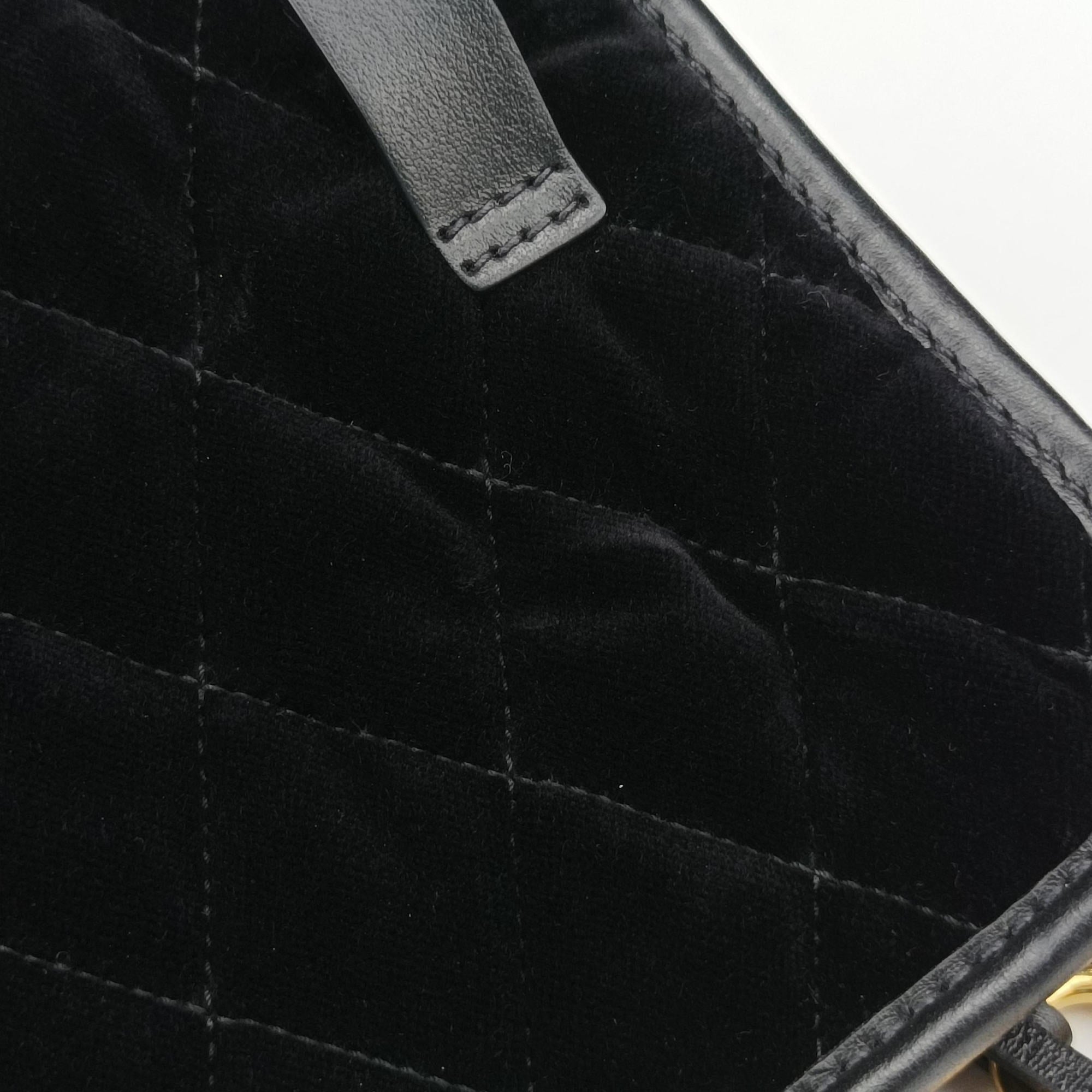 Impuntu Velluto Corsaire Black Velvet×Calf Leather 180/Bインプントゥ ヴェルート コルセア ブラック ベルベット×カーフレザー 180/B