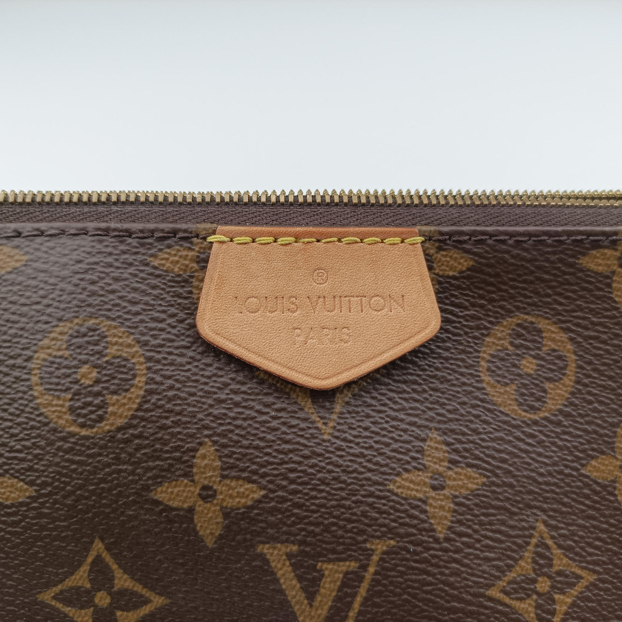MULTI POCHETTE ACCESSOIRES MARRON×khaki Monogram Canvas M44840 DR3260ミュルティポシェットアクセソワール マロン×カーキ モノグラムキャンバス M44840 DR3260