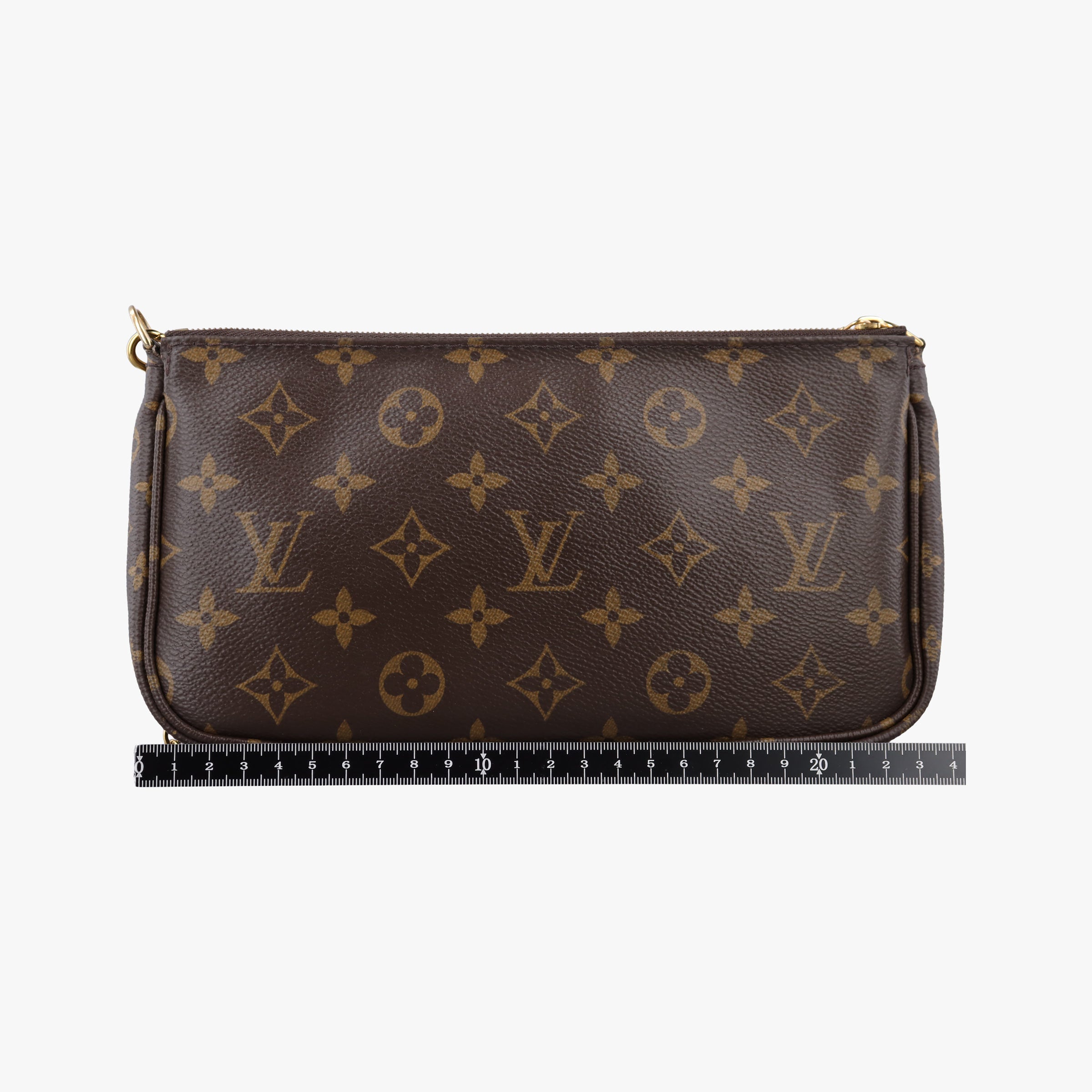 MULTI POCHETTE ACCESSOIRES MARRON×khaki Monogram Canvas M44840 DR3260ミュルティポシェットアクセソワール マロン×カーキ モノグラムキャンバス M44840 DR3260