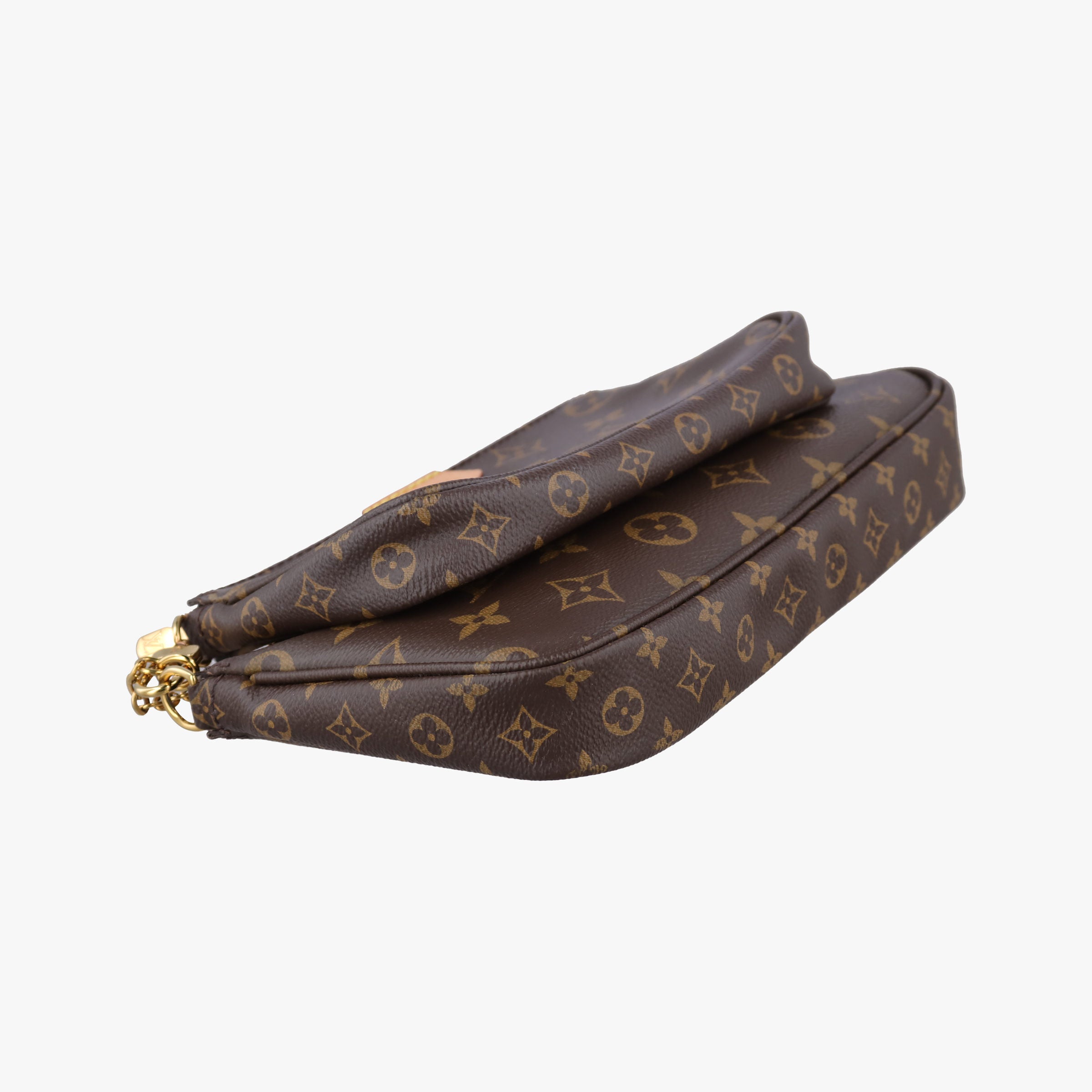 MULTI POCHETTE ACCESSOIRES MARRON×khaki Monogram Canvas M44840 DR3260ミュルティポシェットアクセソワール マロン×カーキ モノグラムキャンバス M44840 DR3260