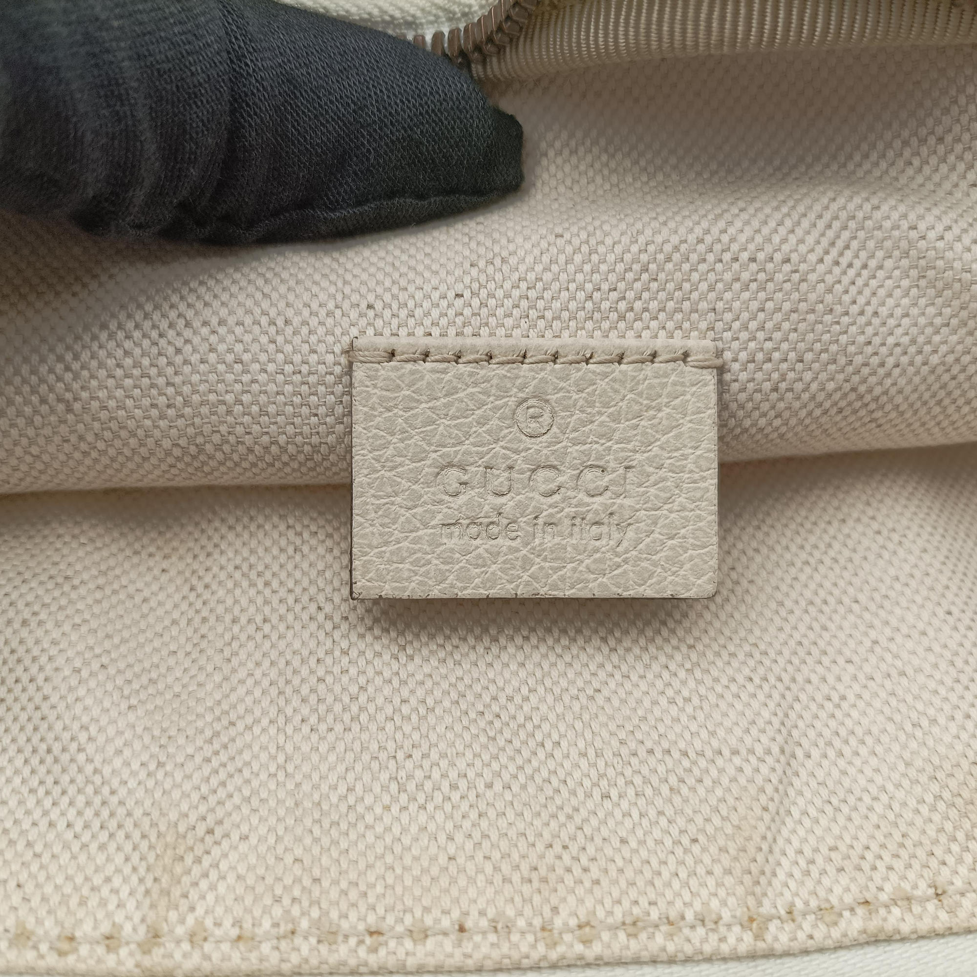 Print White Leather 493869 A022595864グッチプリント ホワイト レザー 493869 A022595864