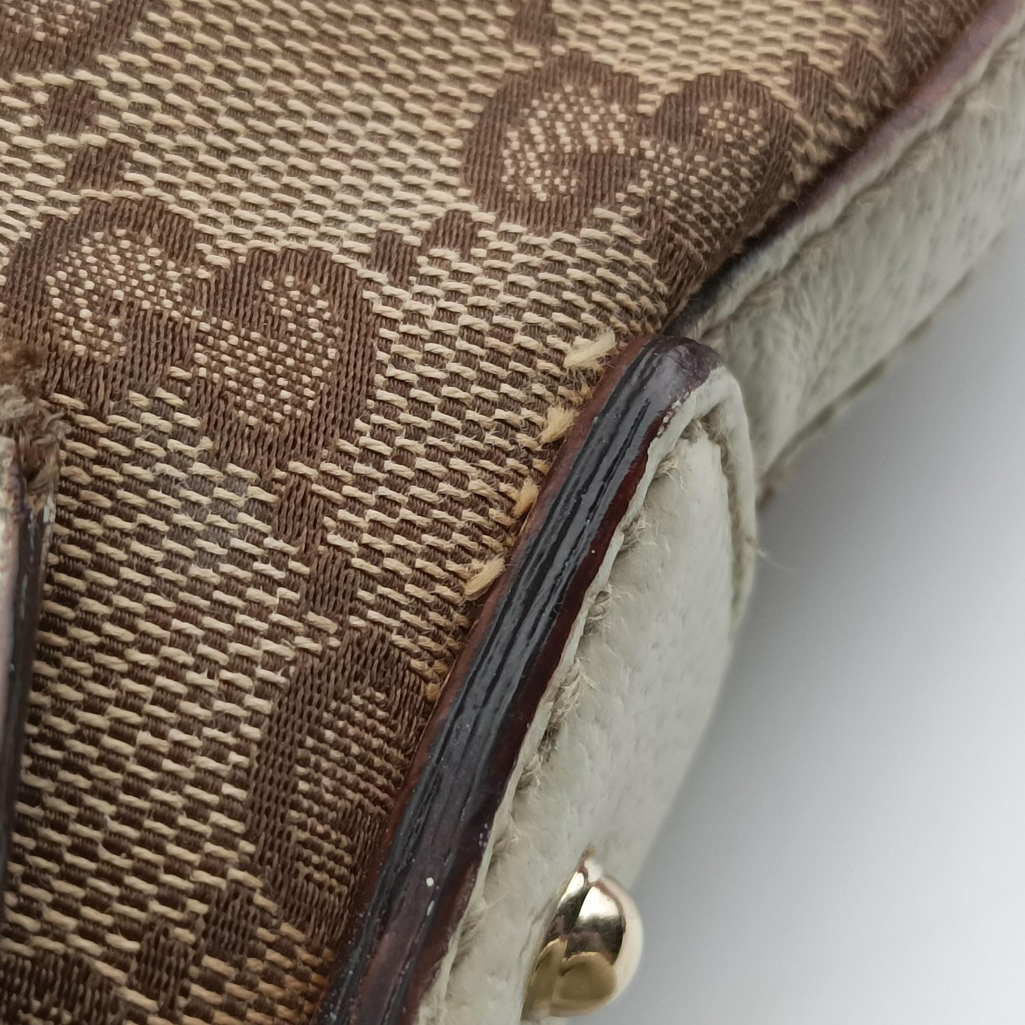 Web Treasure Flap White×Multicolour Leather×Canvas 145999 ウェブ トレジャー フラップ ホワイト レザー×キャンバス 145999