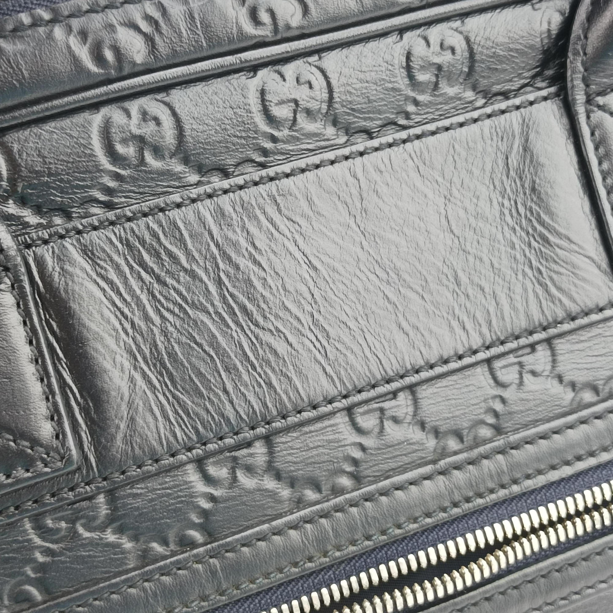 Guccissima Briefcase Business Black Leather 328937 H017539867グッチシマ ブリーフケース ビジネス ブラック レザー 328937 H017539867