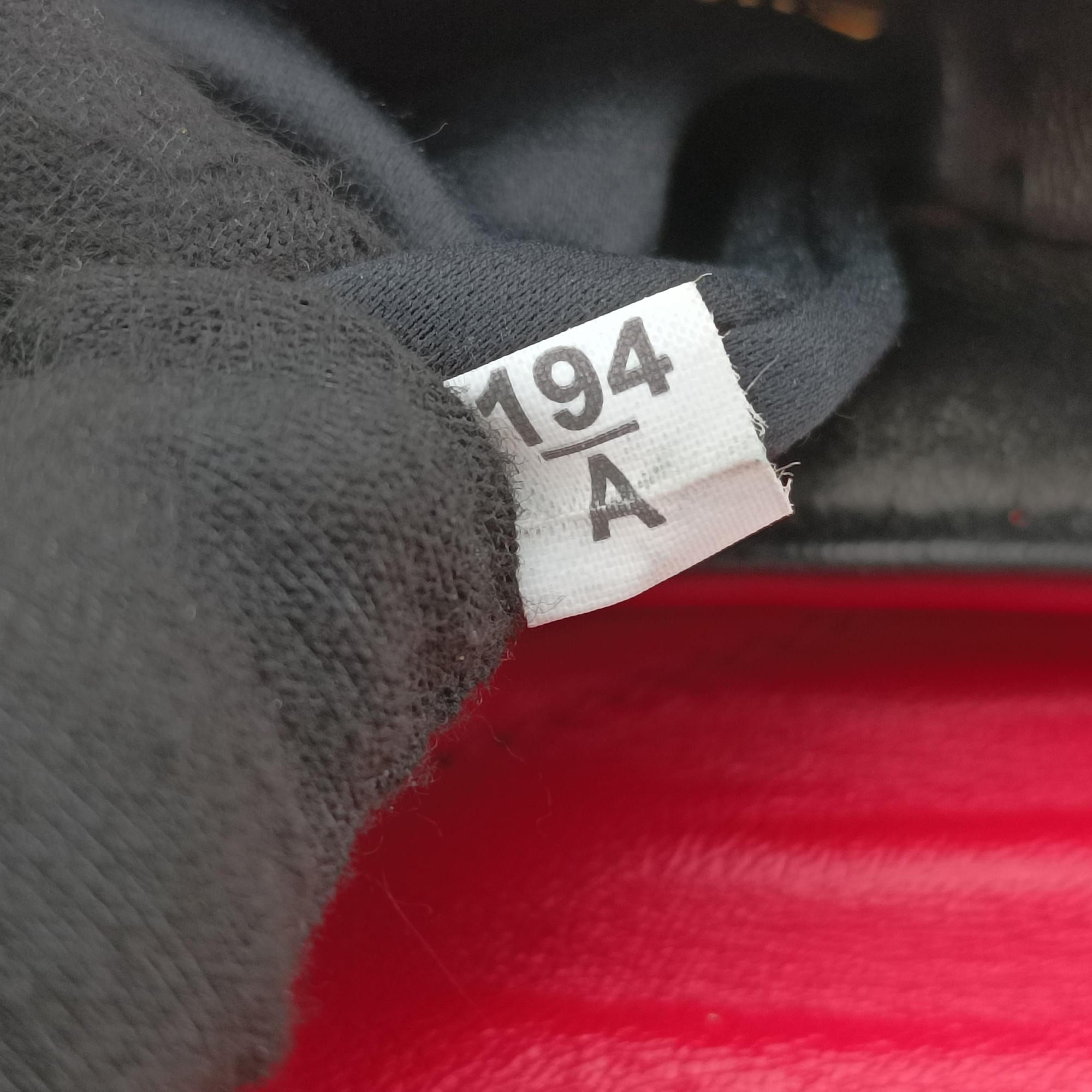 NAPPA BIKER Red × Black Leather 5BD062 194/Aナッパ バイカー レッド × ブラック レザー 5BD062 194/A