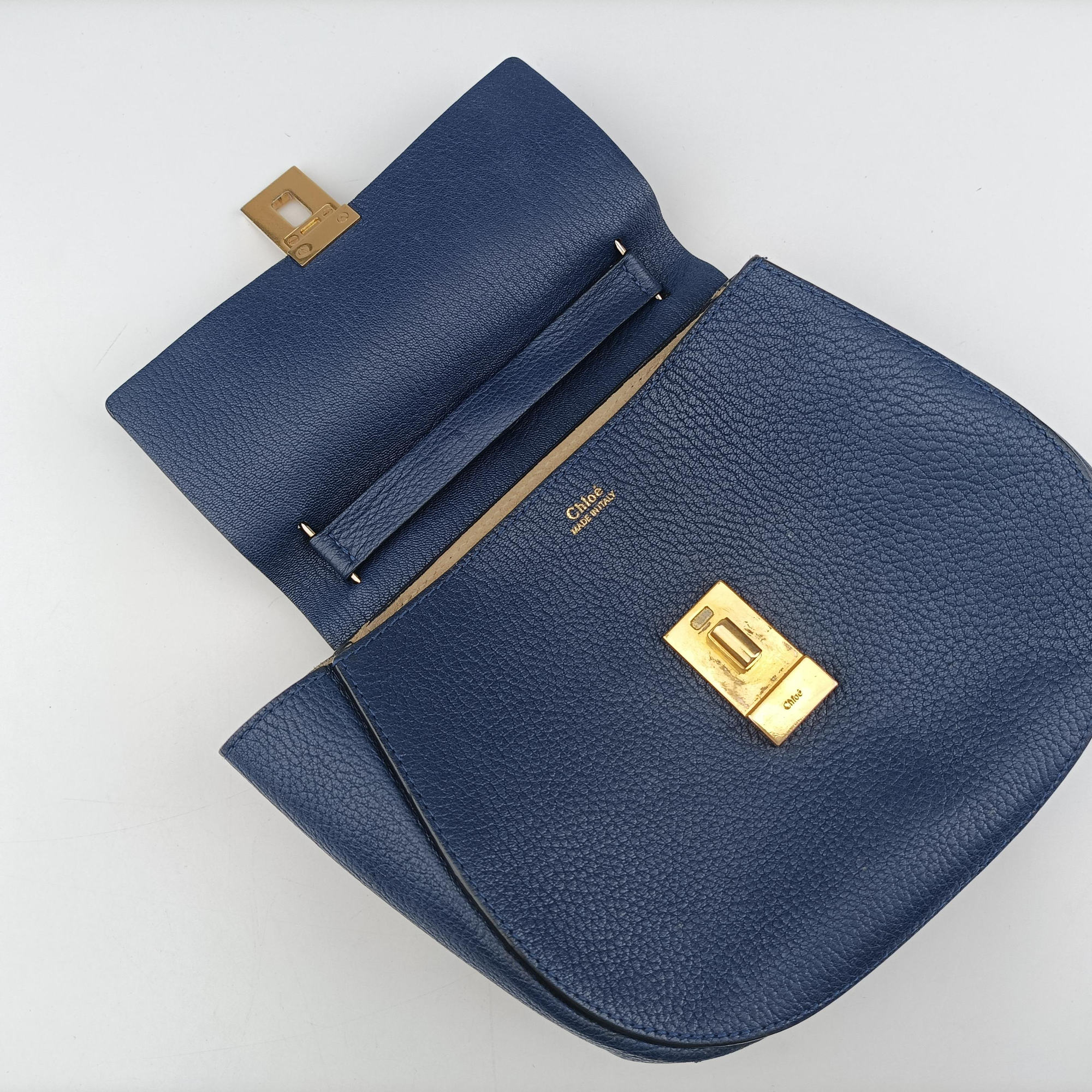 DREW Navy Leather 01-16-63-65ドリュー ネイビー レザー×スエード 01-16-63-65
