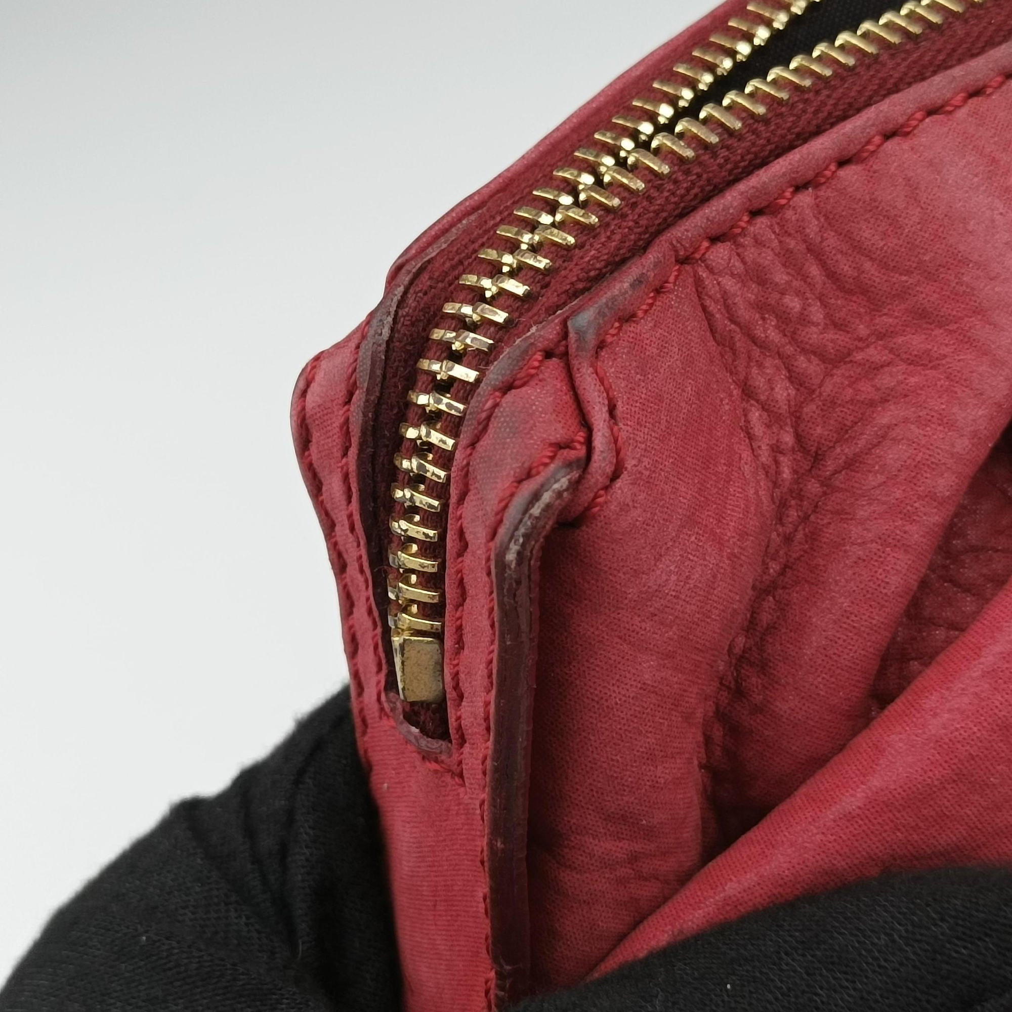 Lampo FF Logo Red Leather 8BR636 8BR636-DRD 119-2516ランポ レッド レザー 8BR636 8BR636-DRD 119-2516