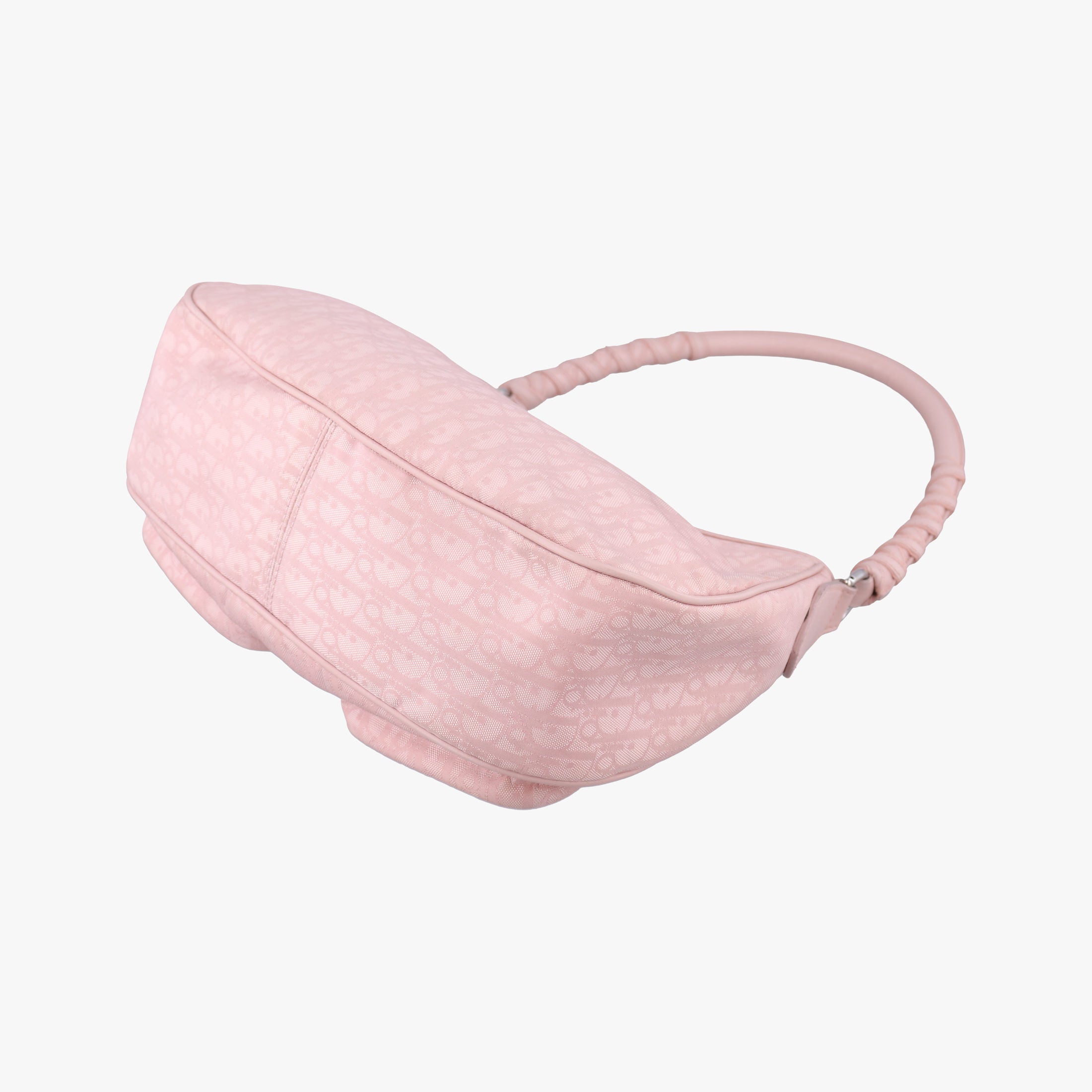 Lovely Trotter Pink Cotton Canvas × Leather 08-BO-1026ラブリー トロッター ピンク コットンキャンバス ×レザー 08-BO-1026