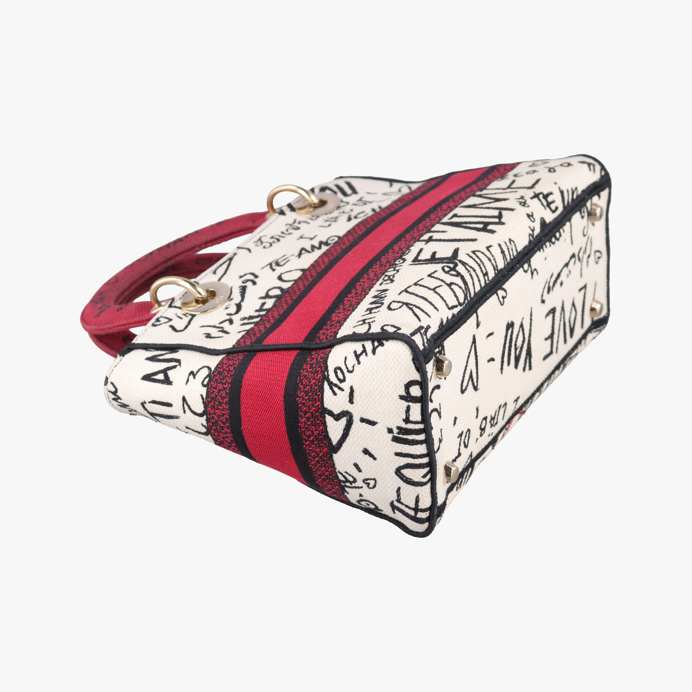 Lady D-Lite White ×Multicolor Canvas 50-MA-0260レディ D-ライト ホワイト ×マルチカラー キャンバス 50-MA-0260