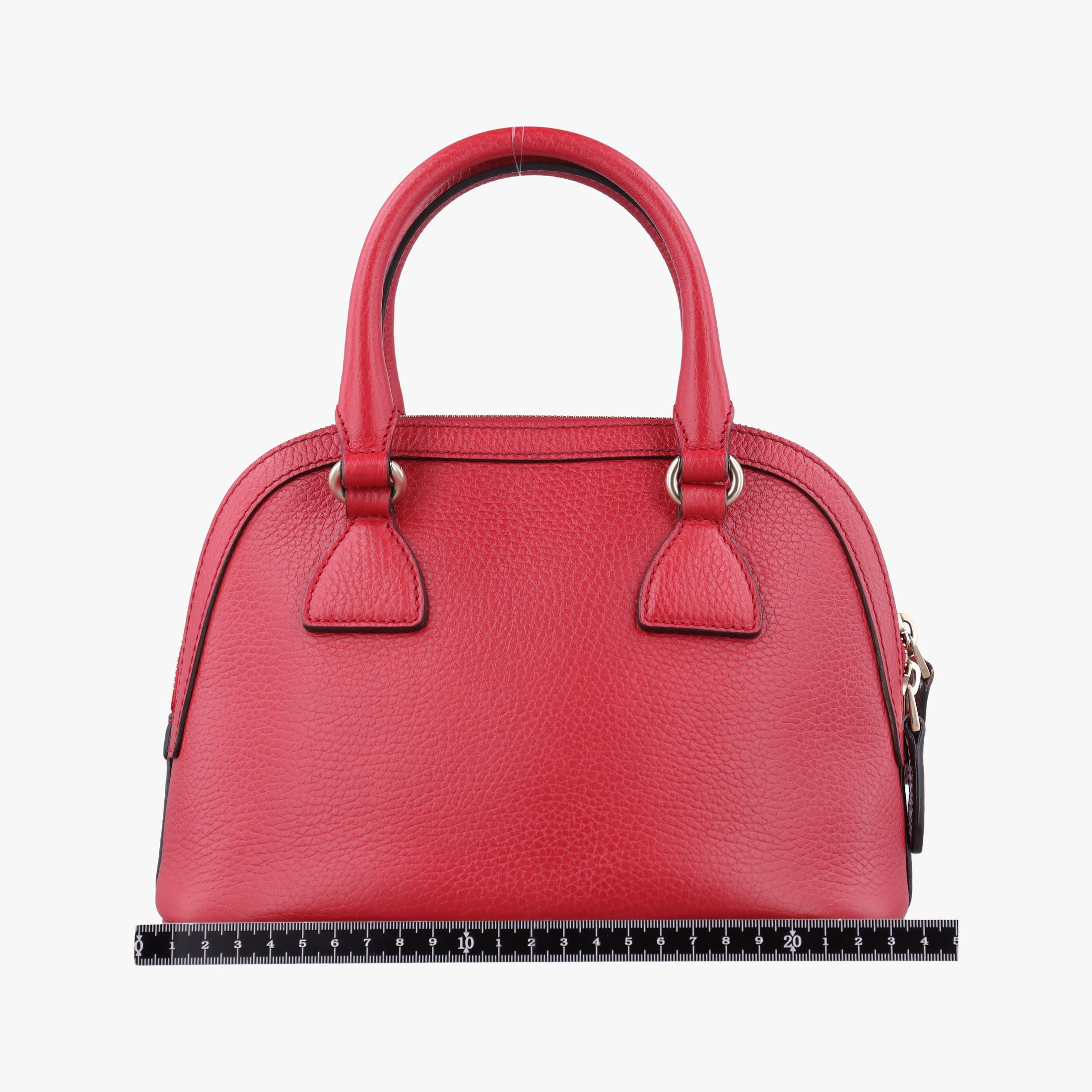 Interlocking G charm Dome Red Leather 449661 B023724606インターロッキングG チャーム ドーム レッド レザー 449661 B023724606