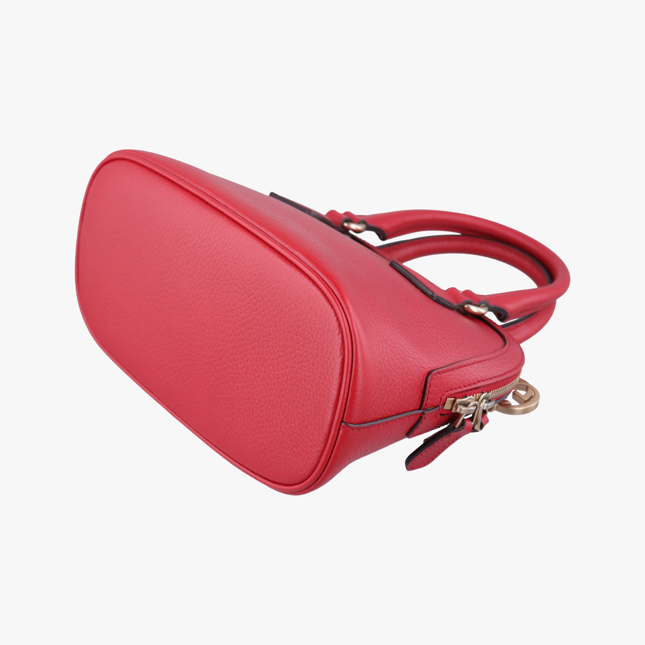 Interlocking G charm Dome Red Leather 449661 B023724606インターロッキングG チャーム ドーム レッド レザー 449661 B023724606