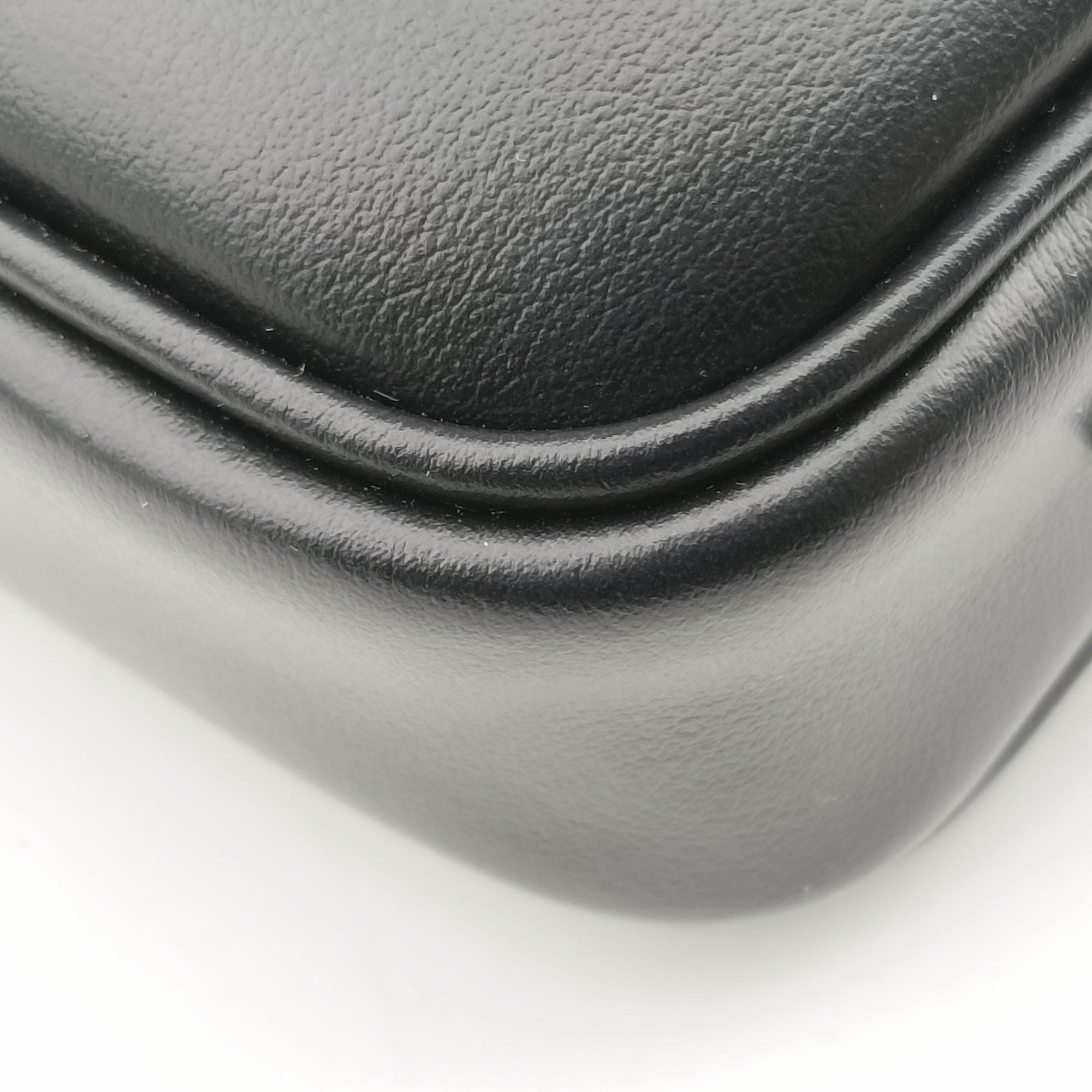 logo Black leather DNP104ロゴ ブラック レザー DNP104