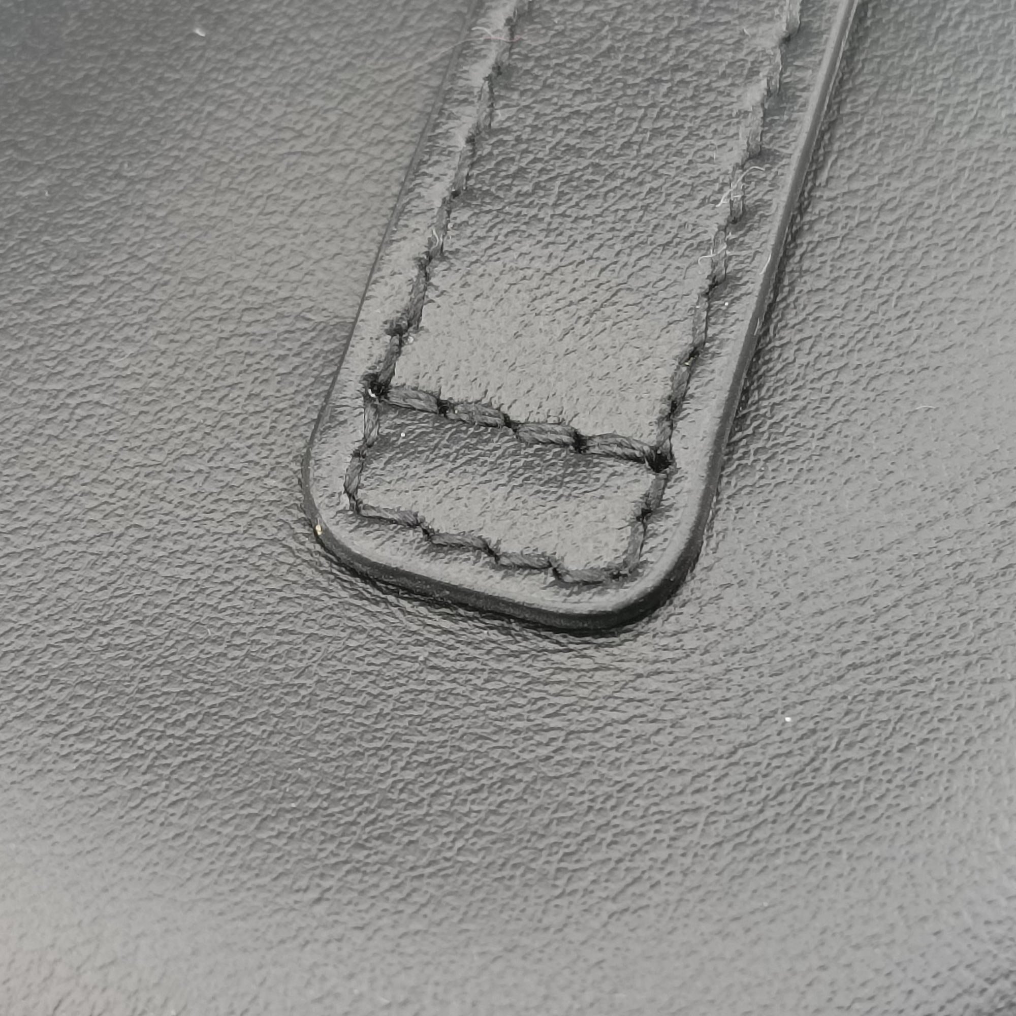 logo Black leather DNP104ロゴ ブラック レザー DNP104