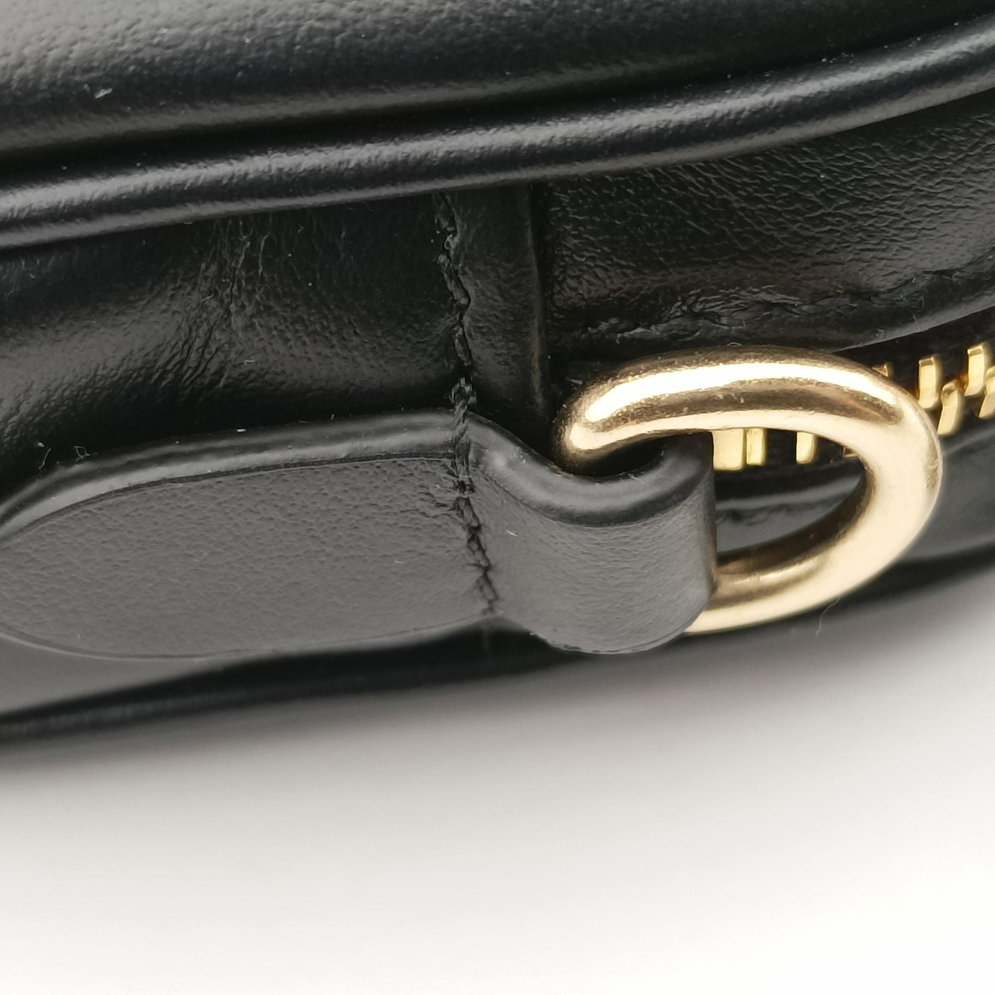 logo Black leather DNP104ロゴ ブラック レザー DNP104