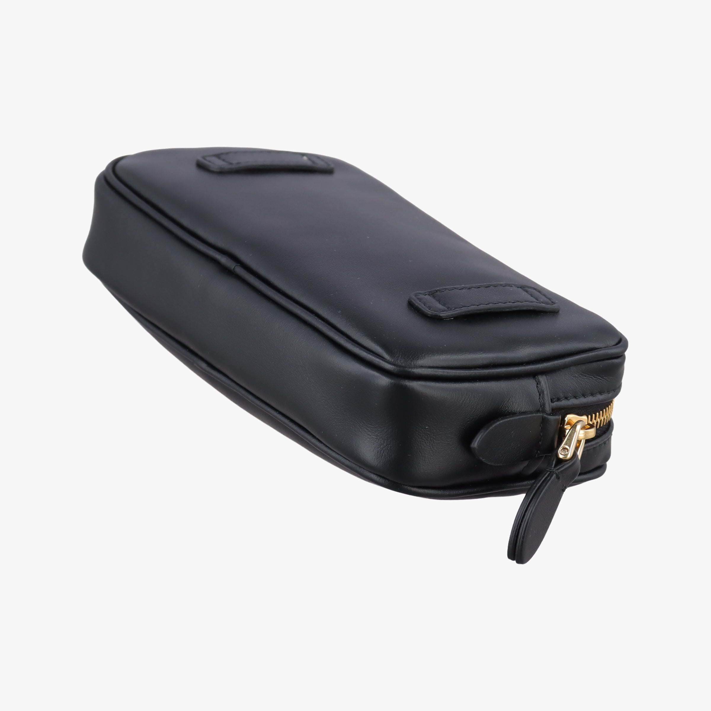 logo Black leather DNP104ロゴ ブラック レザー DNP104