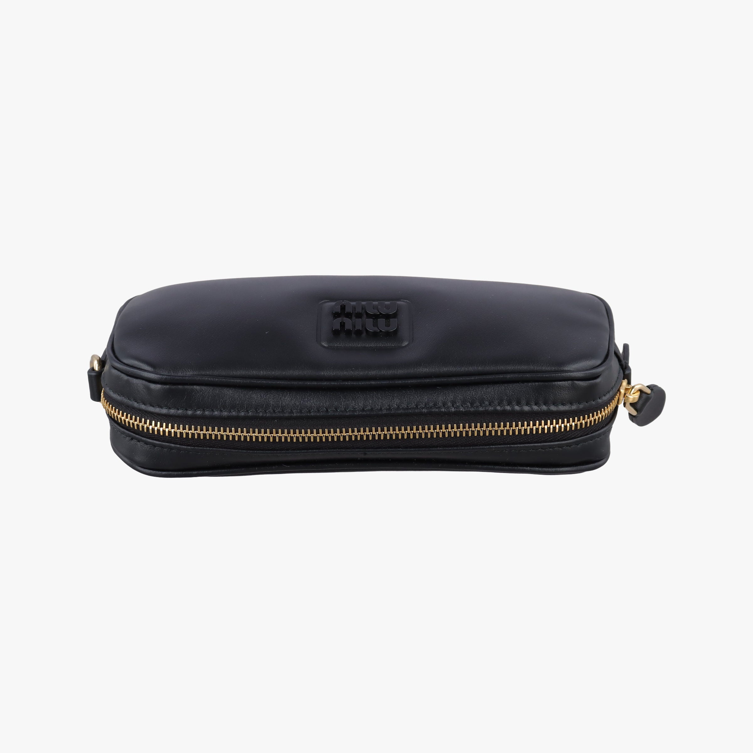 logo Black leather DNP104ロゴ ブラック レザー DNP104