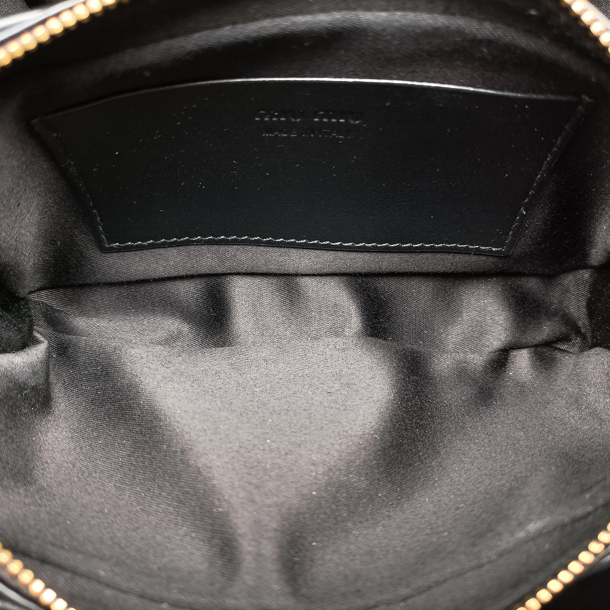 logo Black leather DNP104ロゴ ブラック レザー DNP104