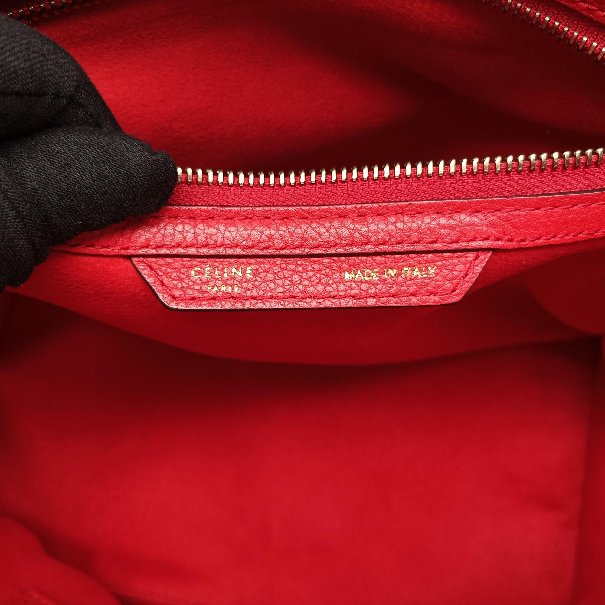Luggage Mini Shopper Red Leather S-SN-1111 S-MM-1111ラゲージミニショッパー レッド レザー S-SN-1111 S-MM-1111