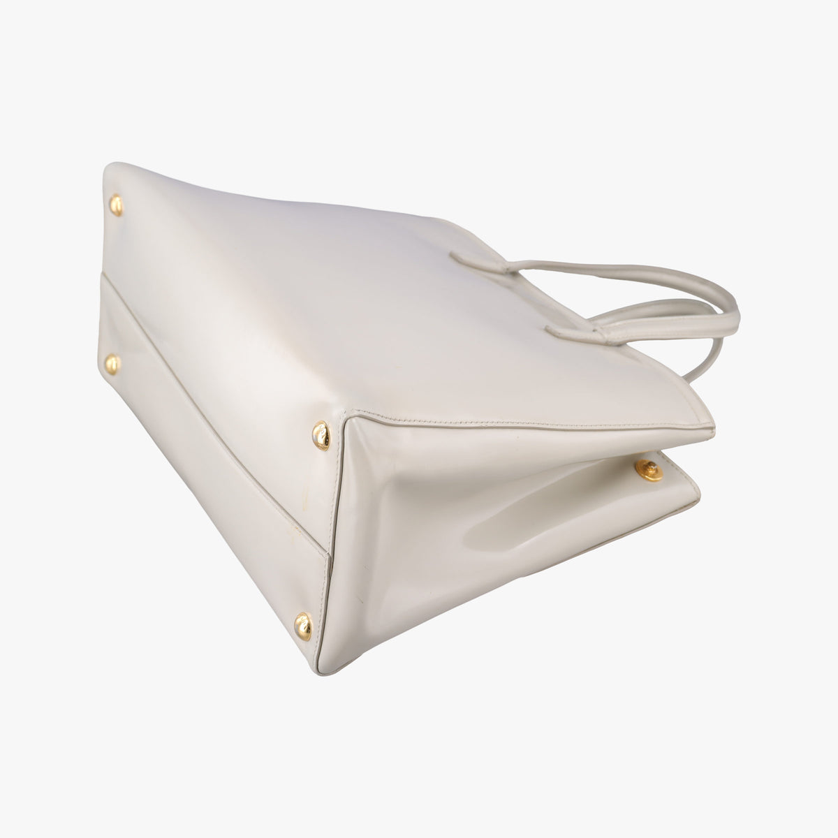 Parabole Tote White Patent 14 VIパラボラトート ホワイト パテント 14 VI
