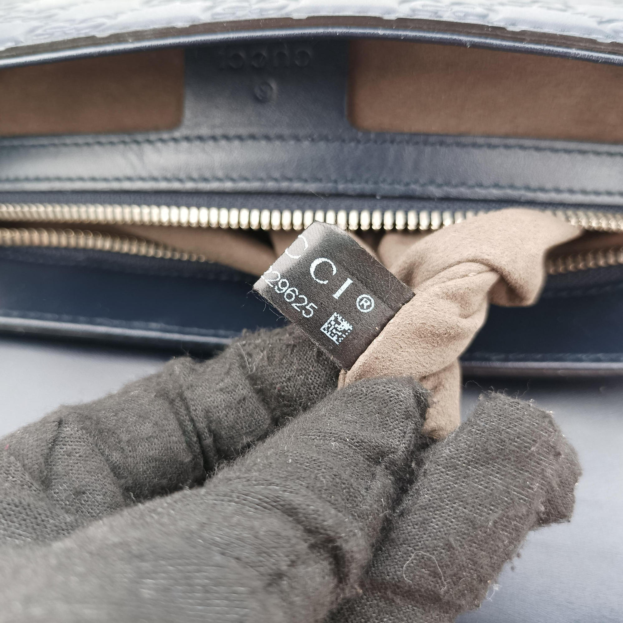 GG Plus GG Supreme Navy Leather 406368 G021229625GGプラス GGスプリーム ネイビー レザー 406368 G021229625