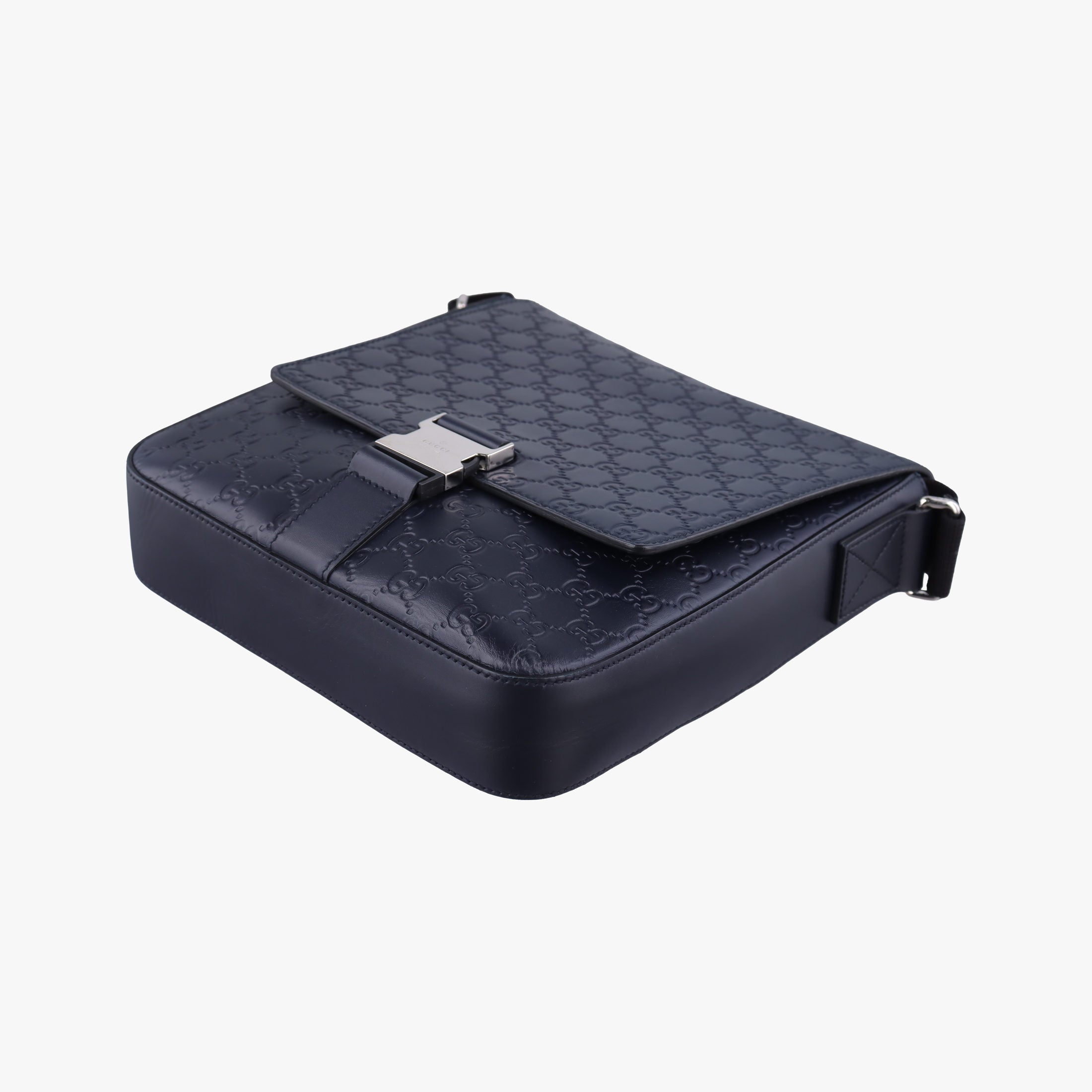 GG Plus GG Supreme Navy Leather 406368 G021229625GGプラス GGスプリーム ネイビー レザー 406368 G021229625